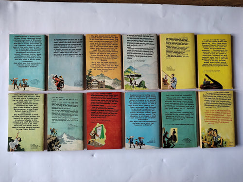 12 Elinor M Brent-Dyer Chalet School Armada Paperback Book Collection from 1967-1981