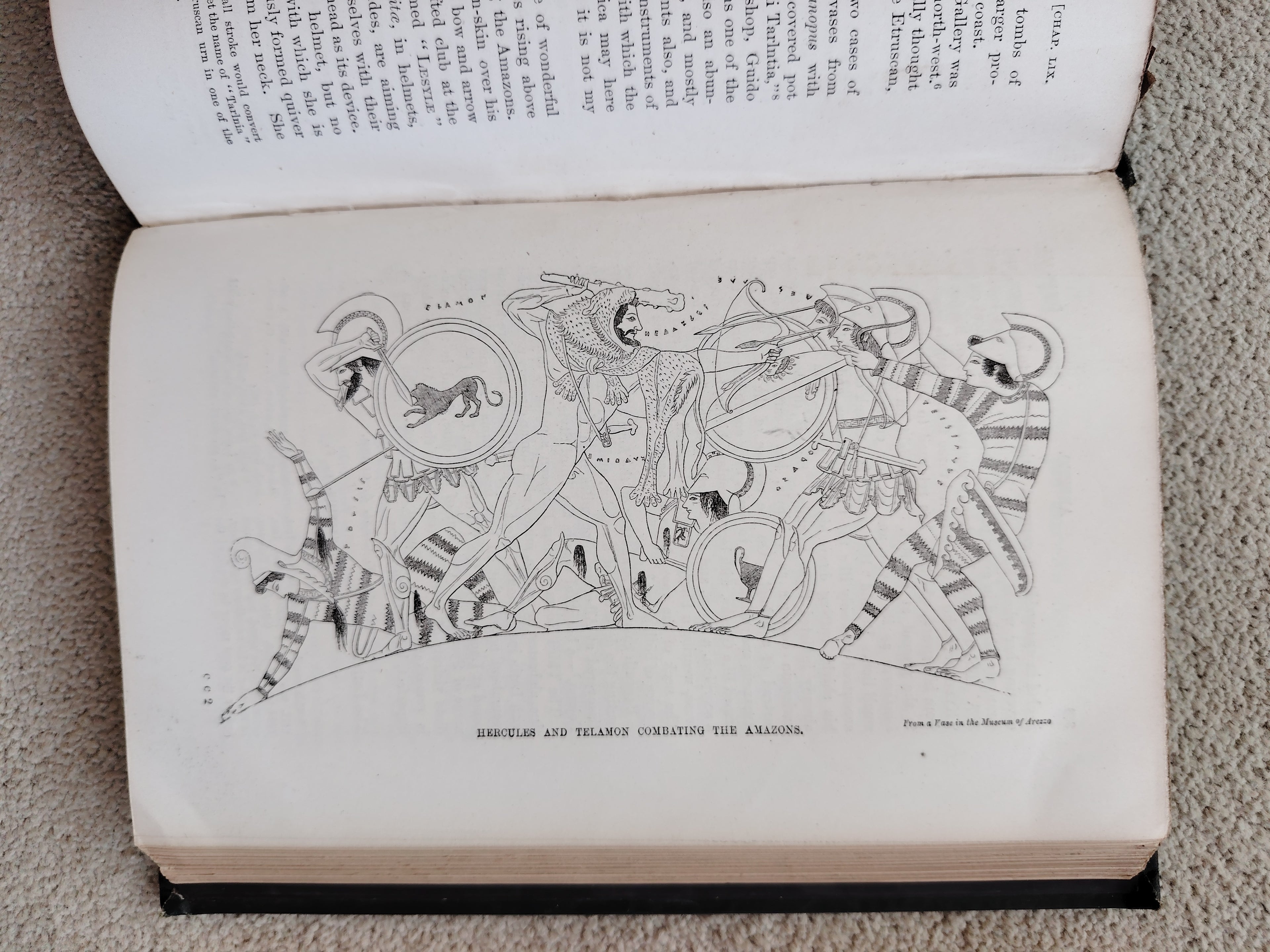 The Cities and Cemeteries of Etruria in Two Volumes by George Dennis Published by John Murray in 1883
