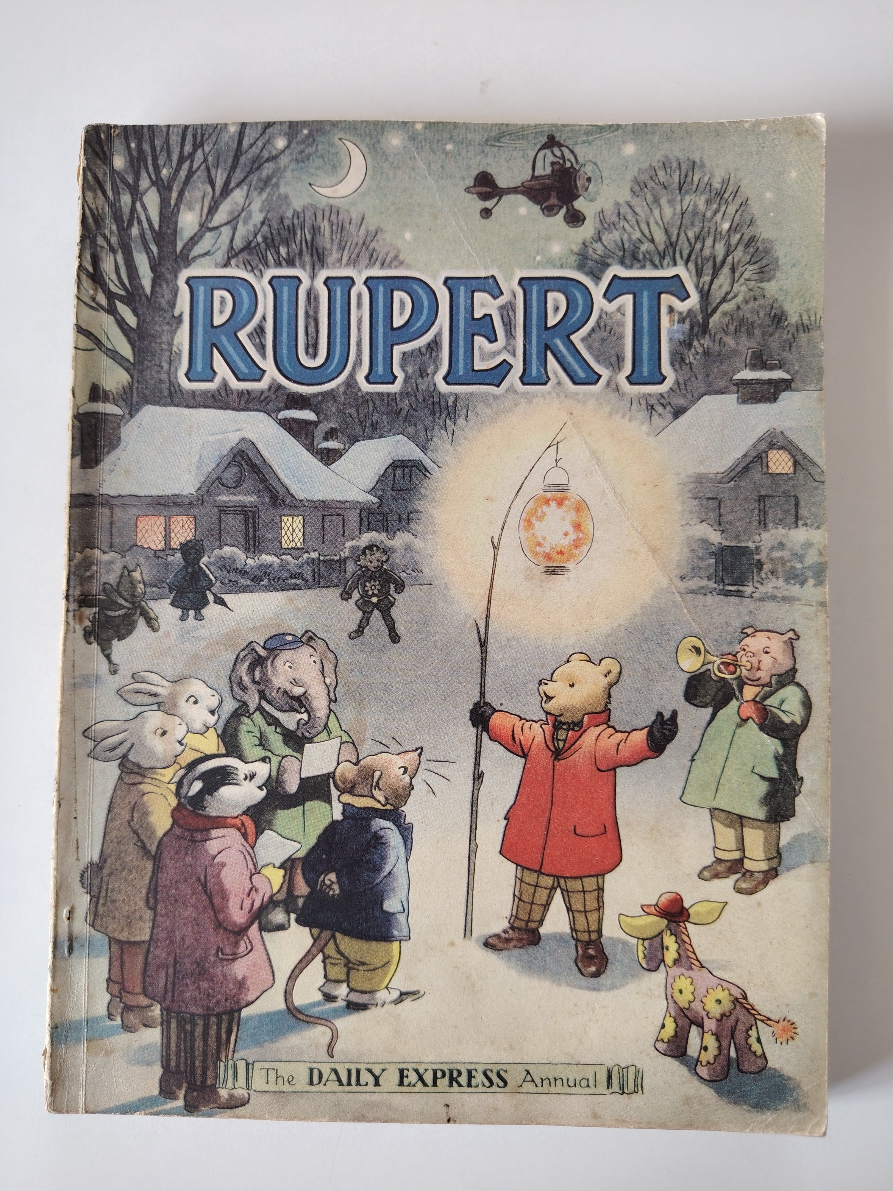 Rupert Book The Daily Express Annual 1949 Good for Soft Cover Book