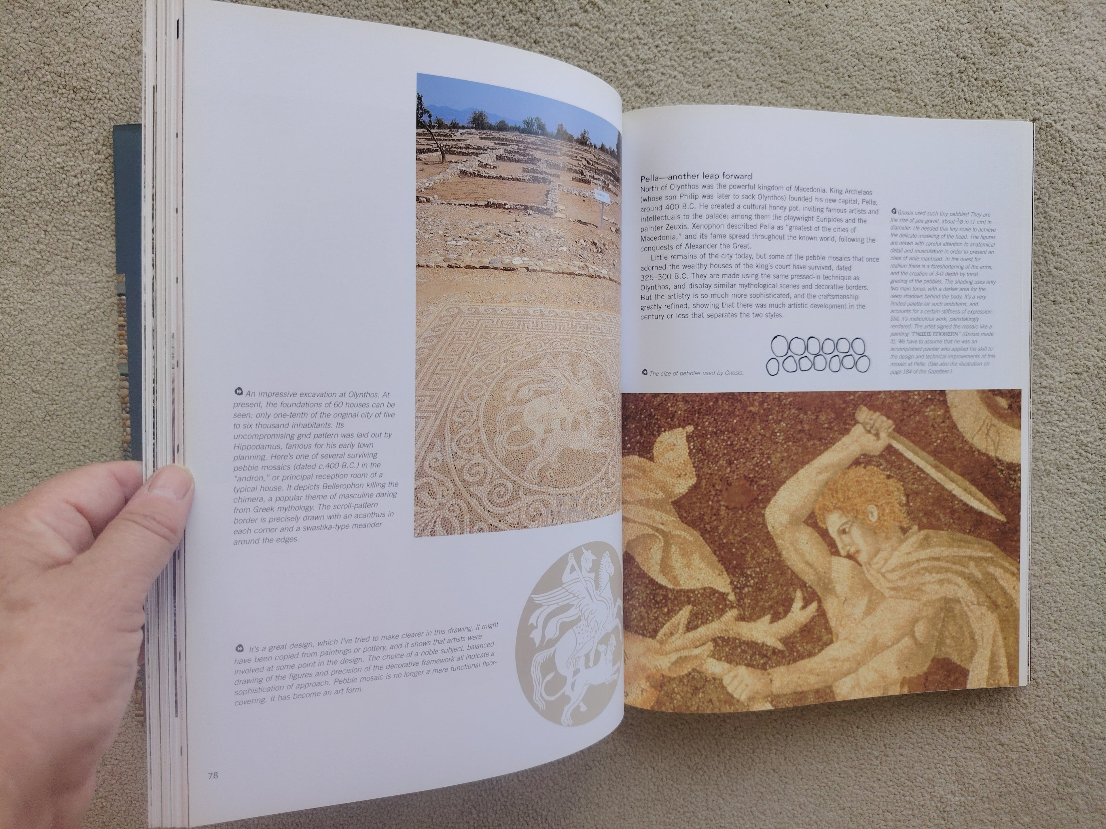 The Complete Pebble Mosaic Handbook by Maggy Howard Fully Illustrated Hardback Book from 2003