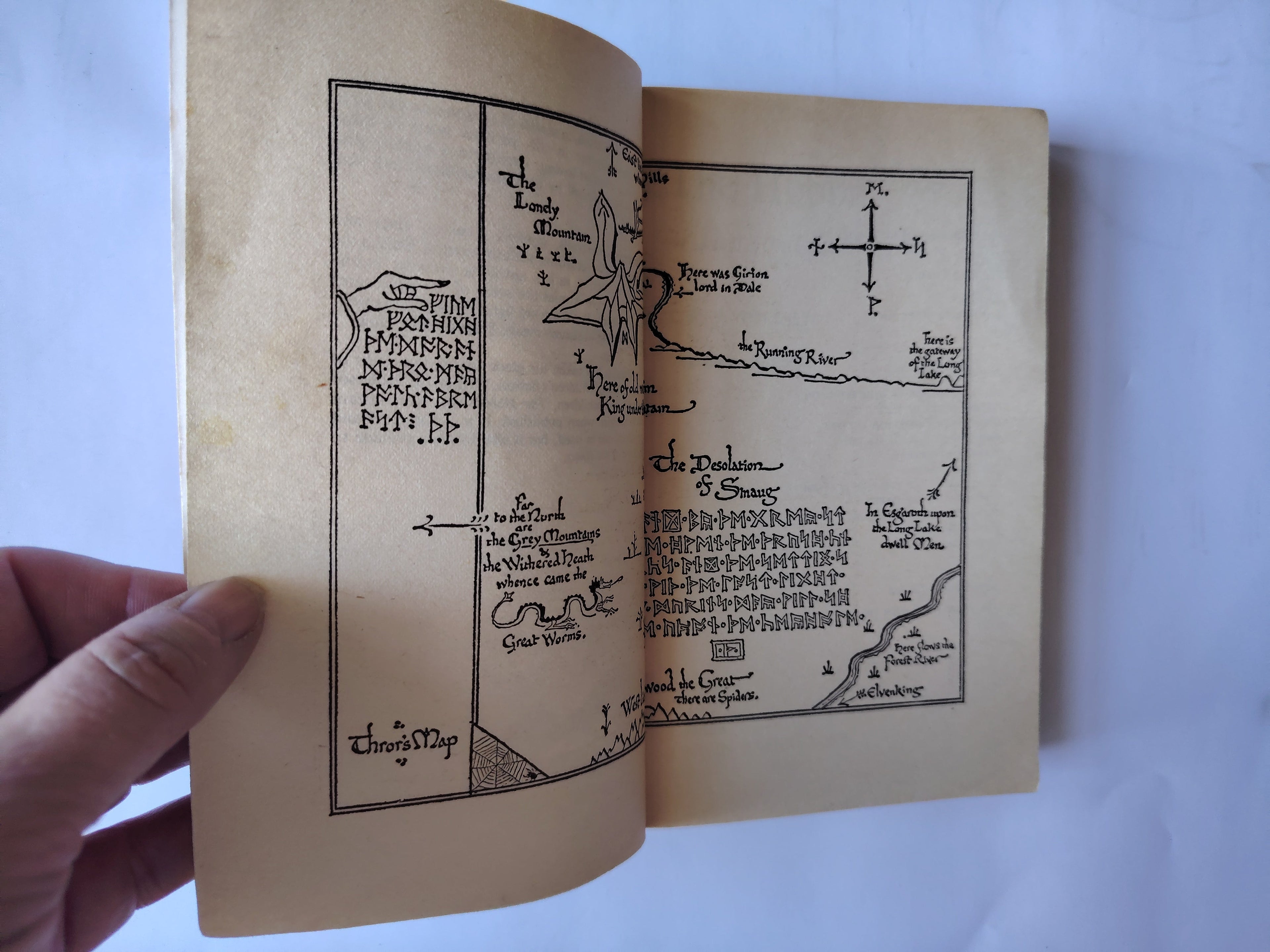 The Hobbit by J R R Tolkien Unwin Paperbacks Fourth Edition 1981