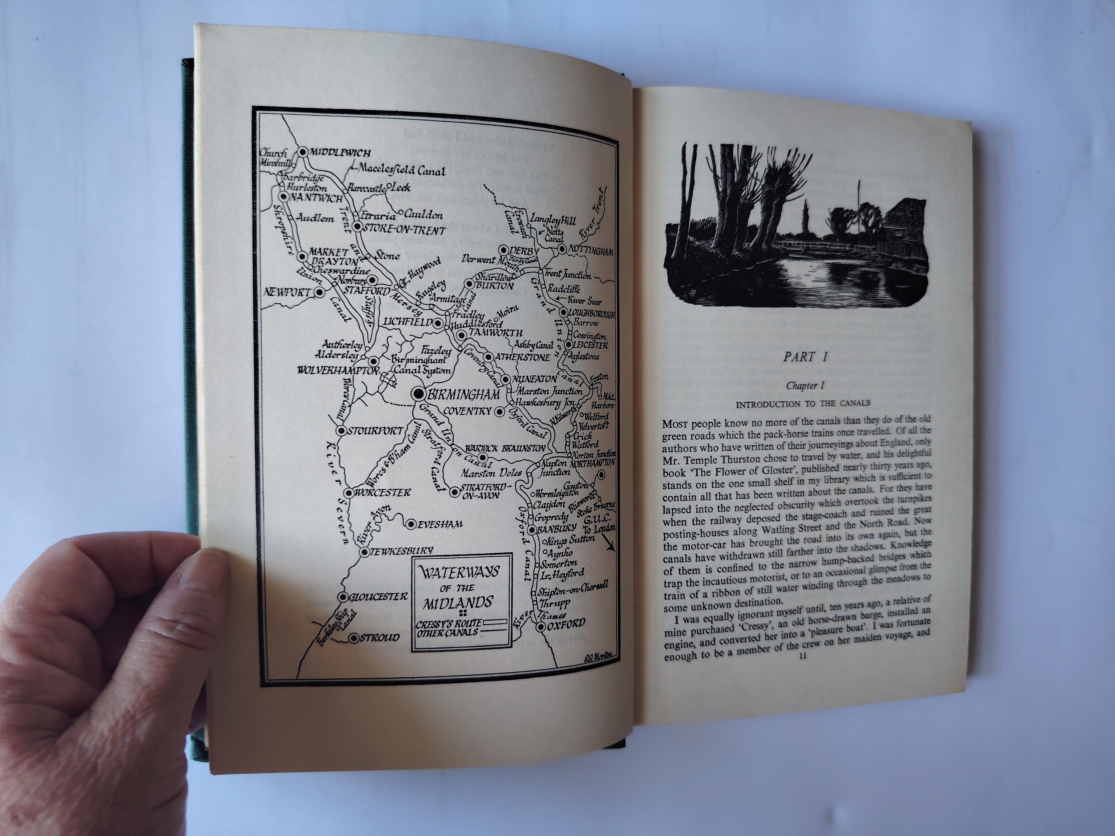 Narrow Boat by L T C Rolt Illustrated by Denys-Watkins-Pitchford 1948 with a Foreword by H J Massingham