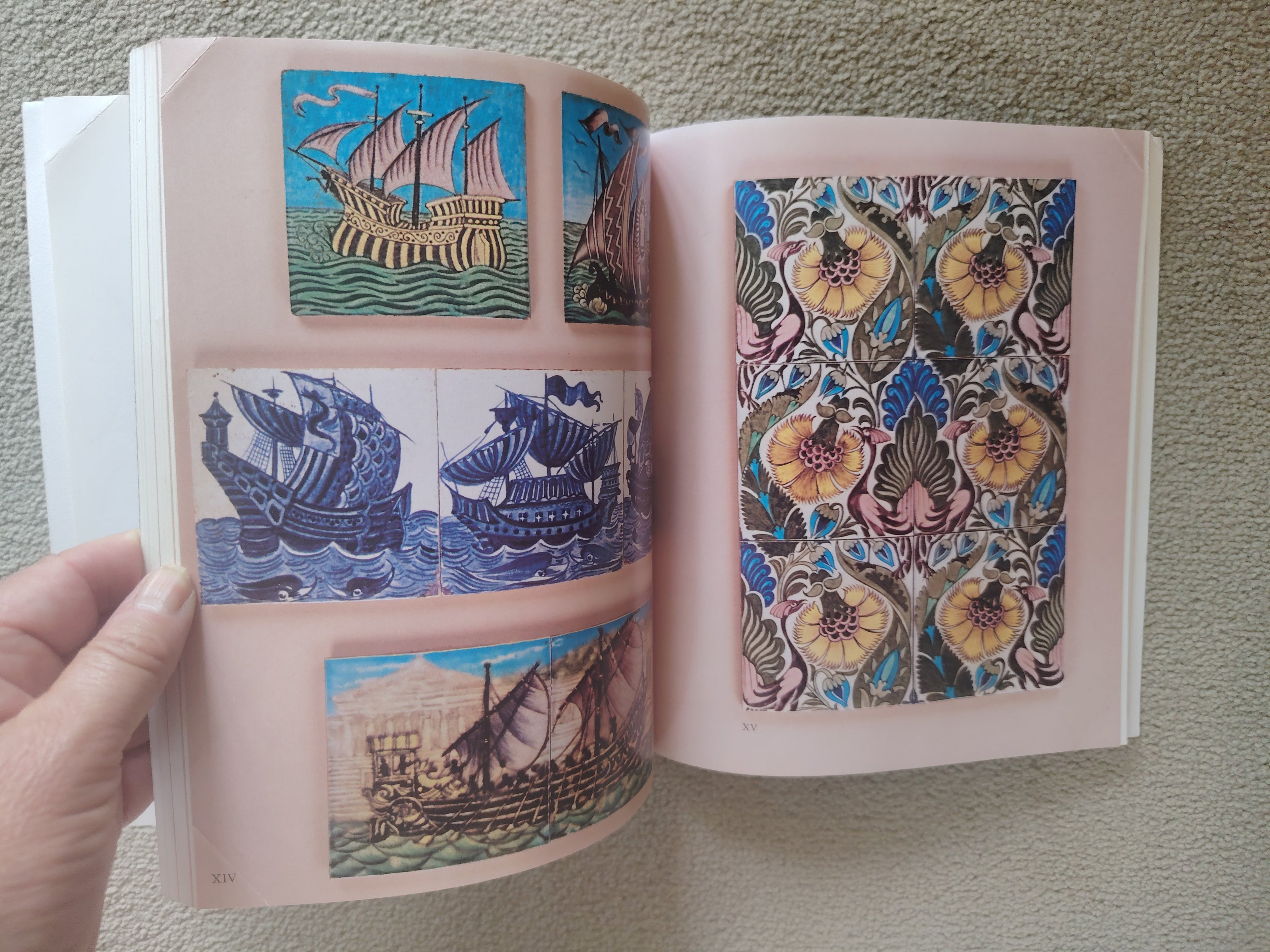 William De Morgan Tiles by Jon Catleugh with essays by Elizabeth Aslin and Alan Caiger-Smith 1999 Illustrated Book