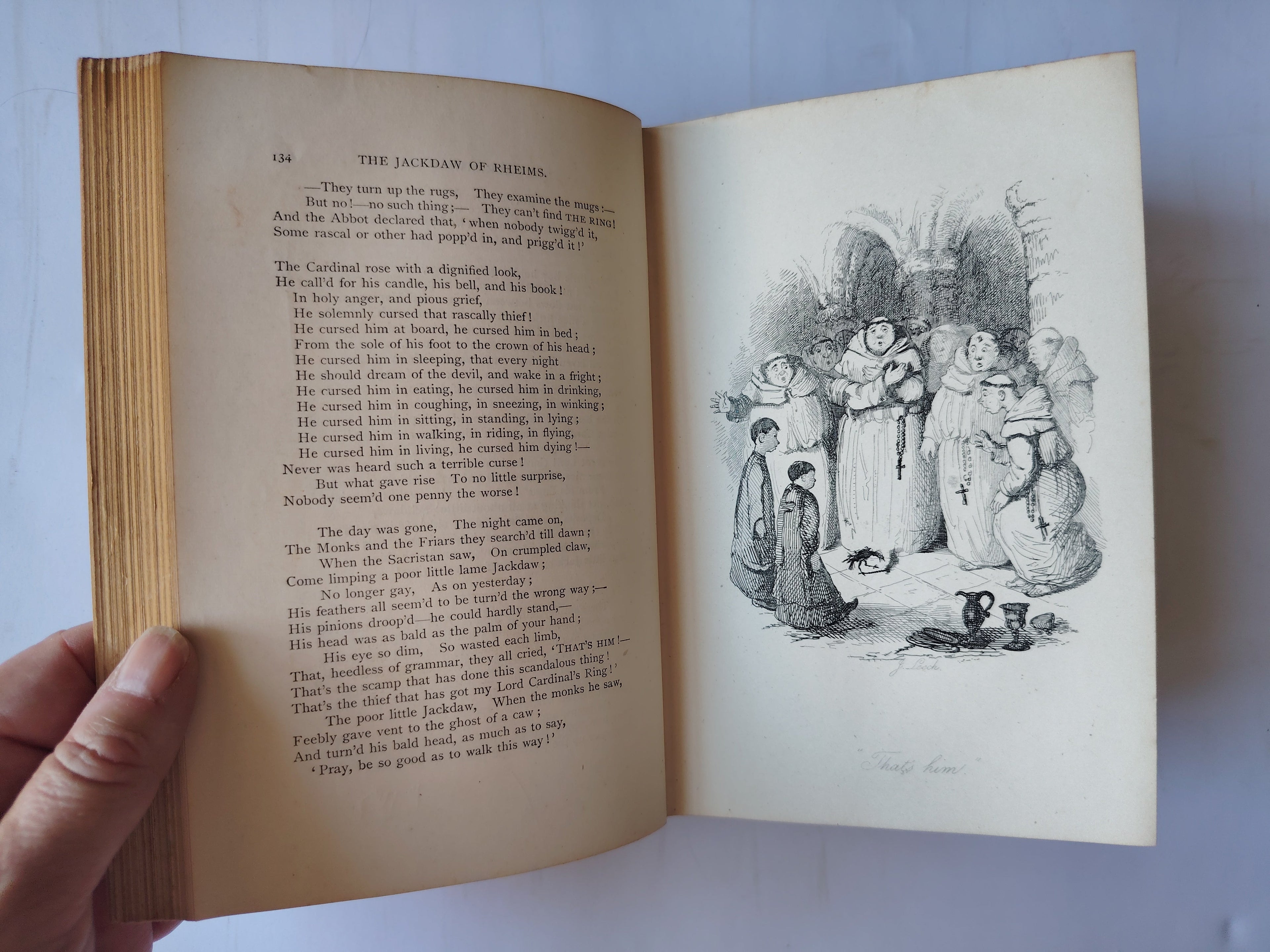 The Ingoldsby Legends or Mirth and Marvels with twenty illustrations on steel by Cruikshank, Leech and Barham Macmillan 1926