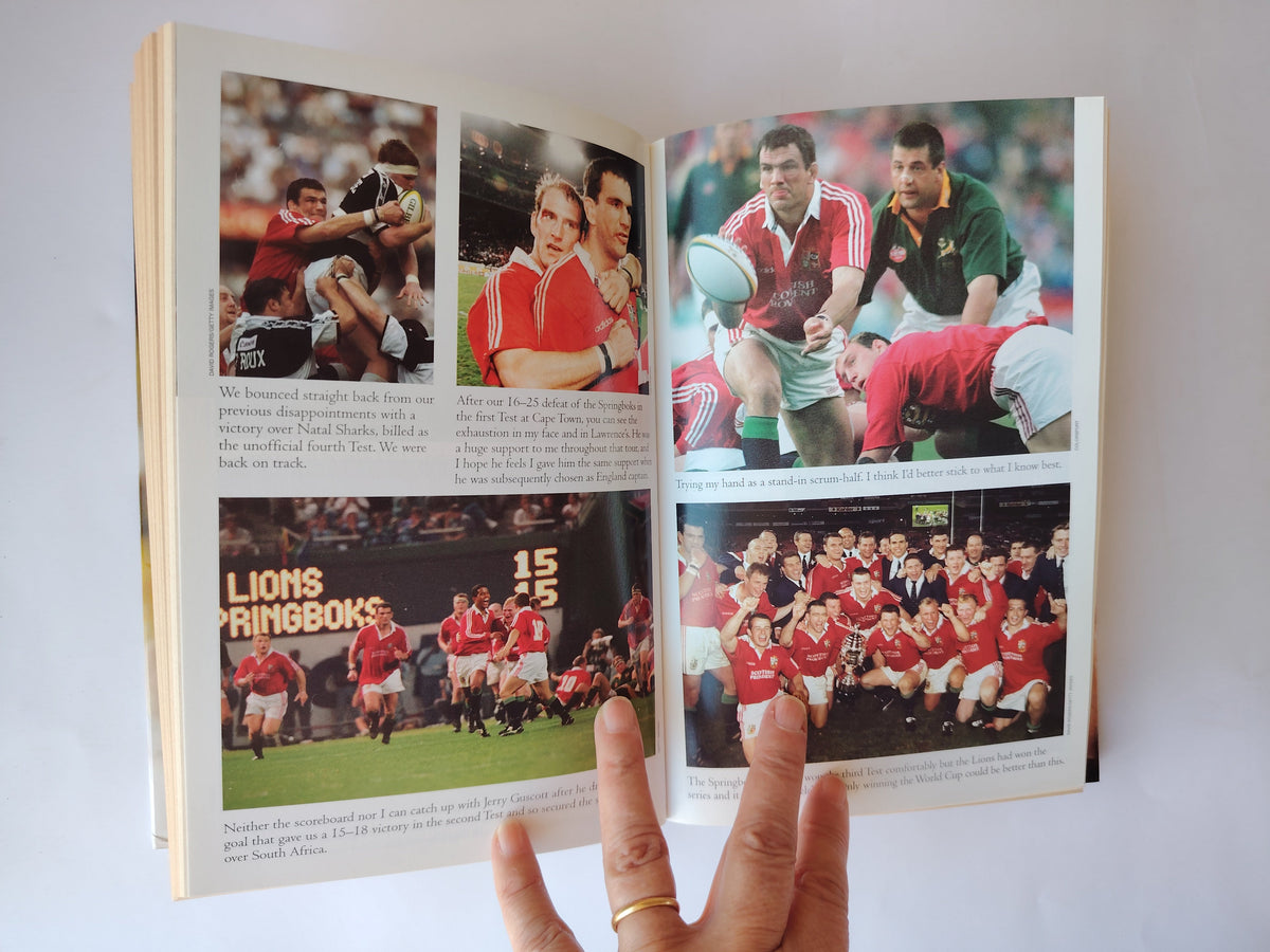 Martin Johnson The Autobiography SIGNED First Edition Book Rugby