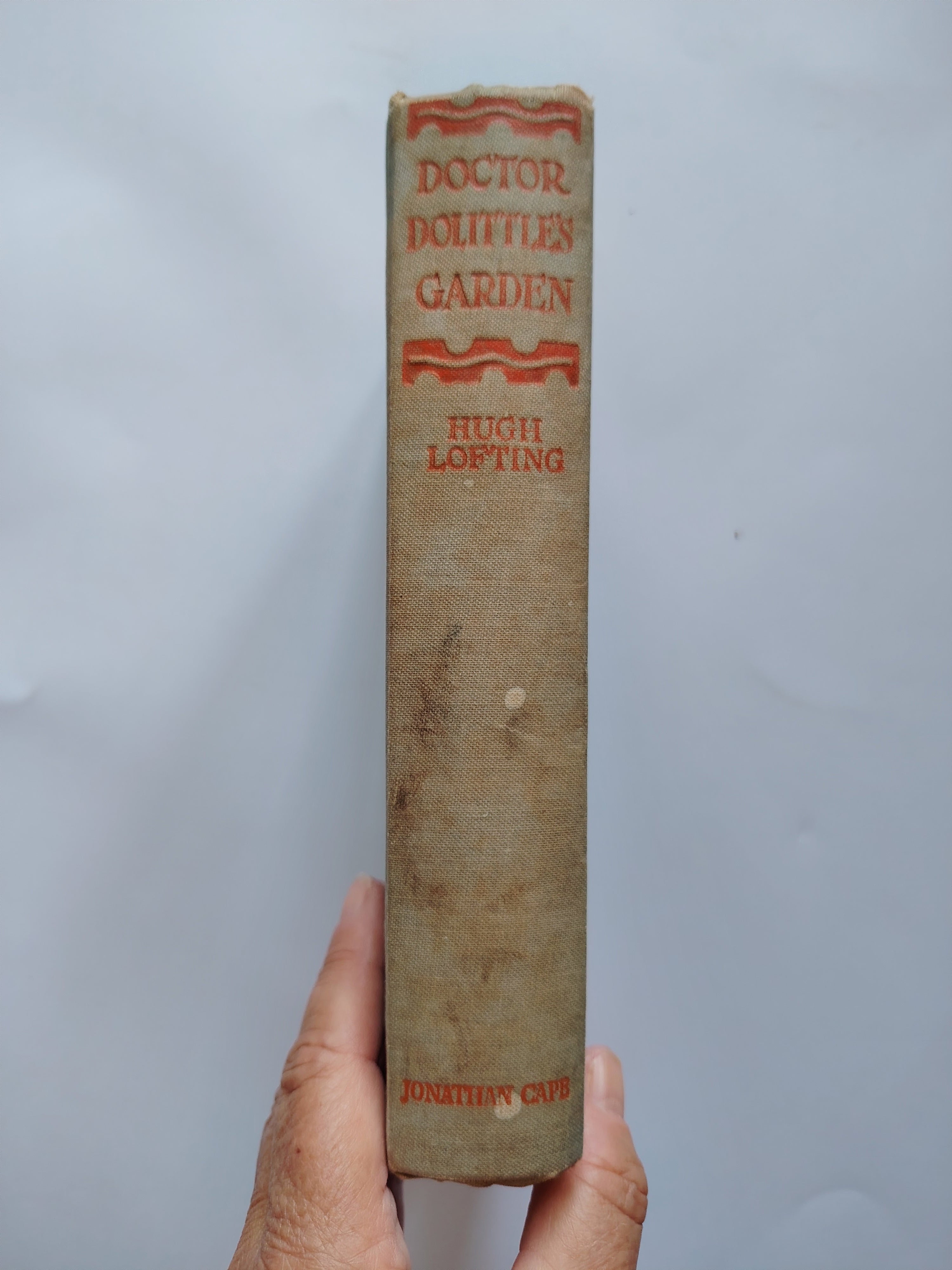 Doctor Doolittle's Garden Illustrated Hardback Book Hugh Lofting 10th Impression 1943