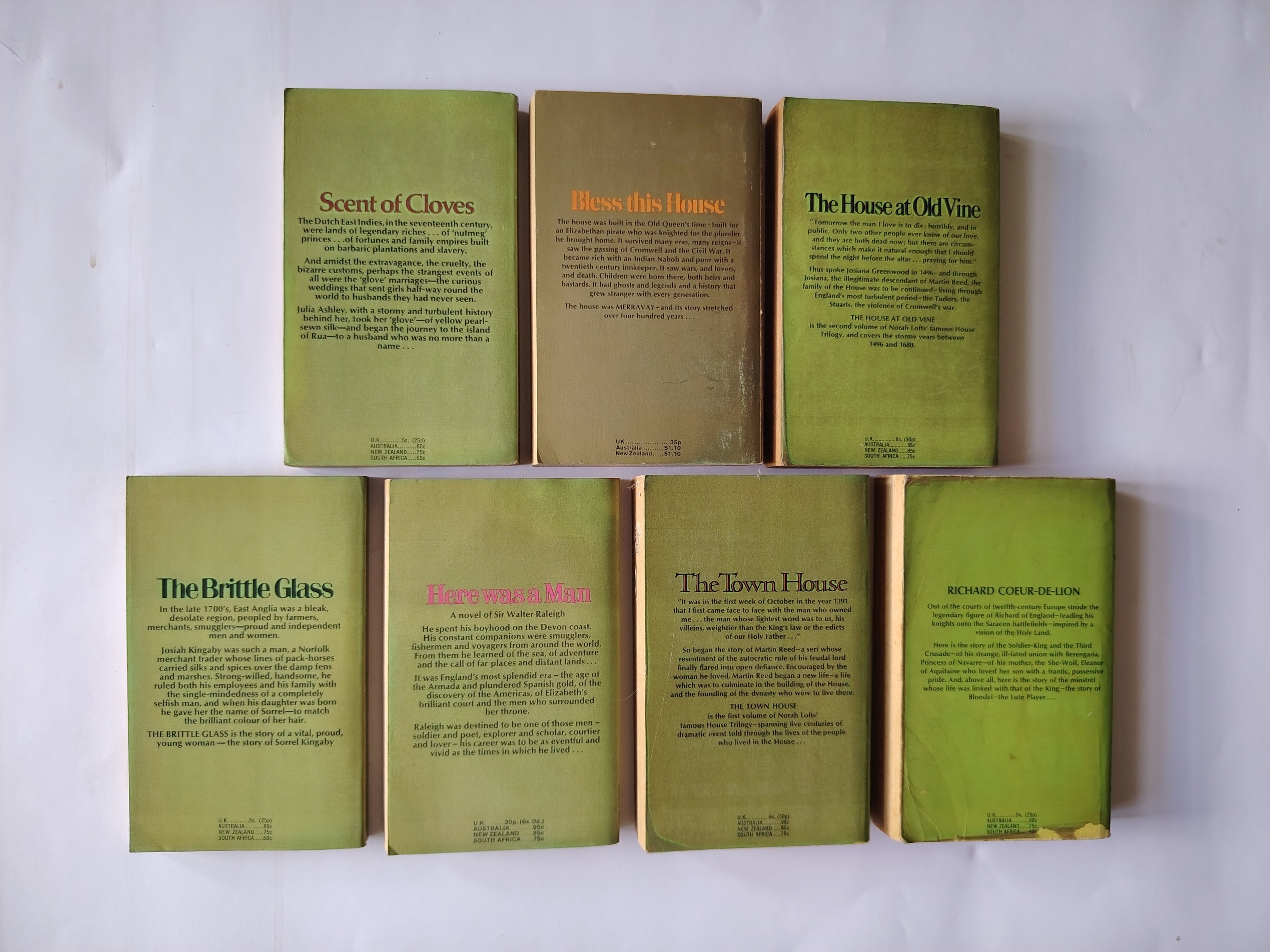 Norah Lofts Corgi Vintage Paperback Books