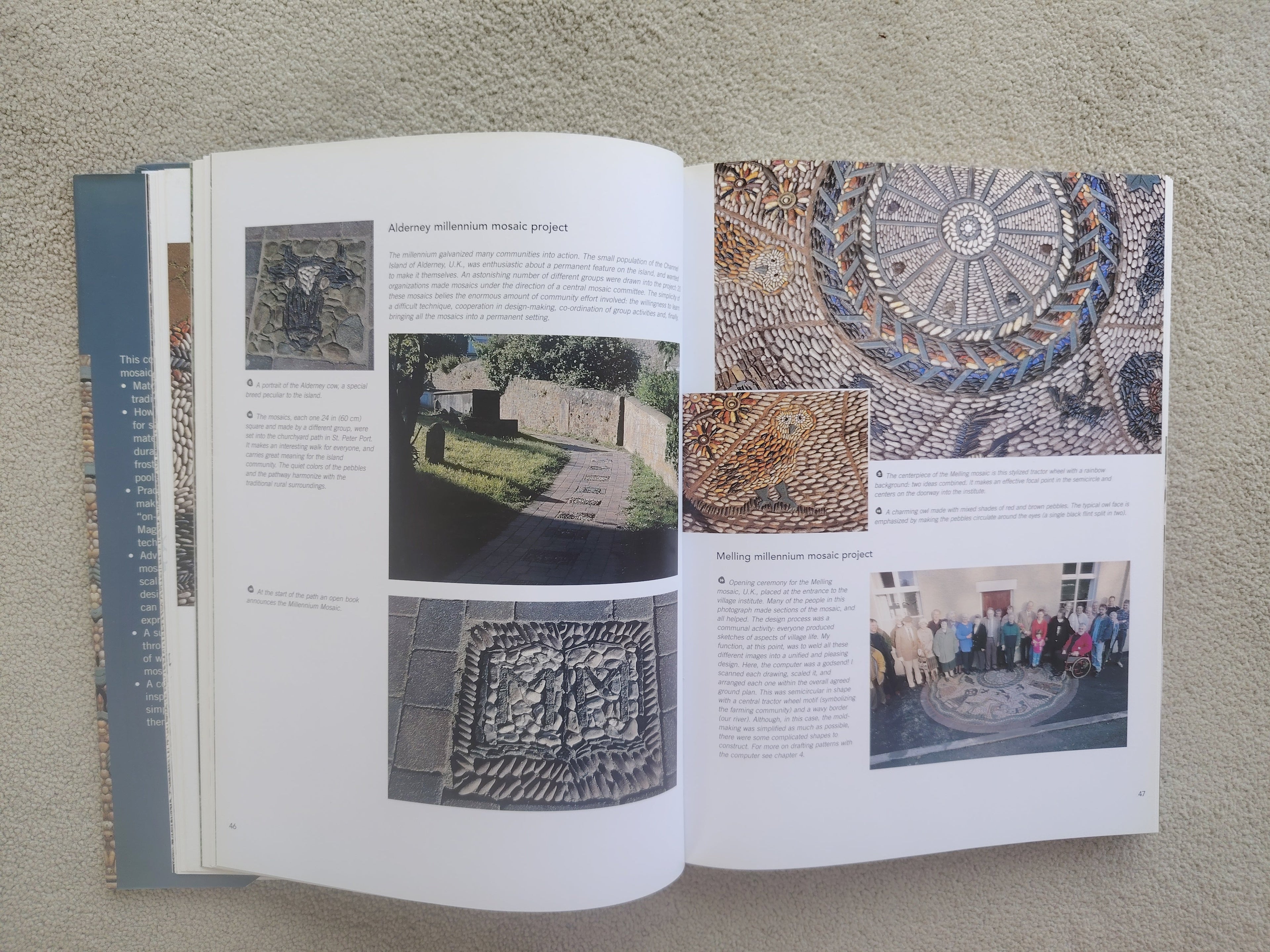 The Complete Pebble Mosaic Handbook by Maggy Howard Fully Illustrated Hardback Book from 2003