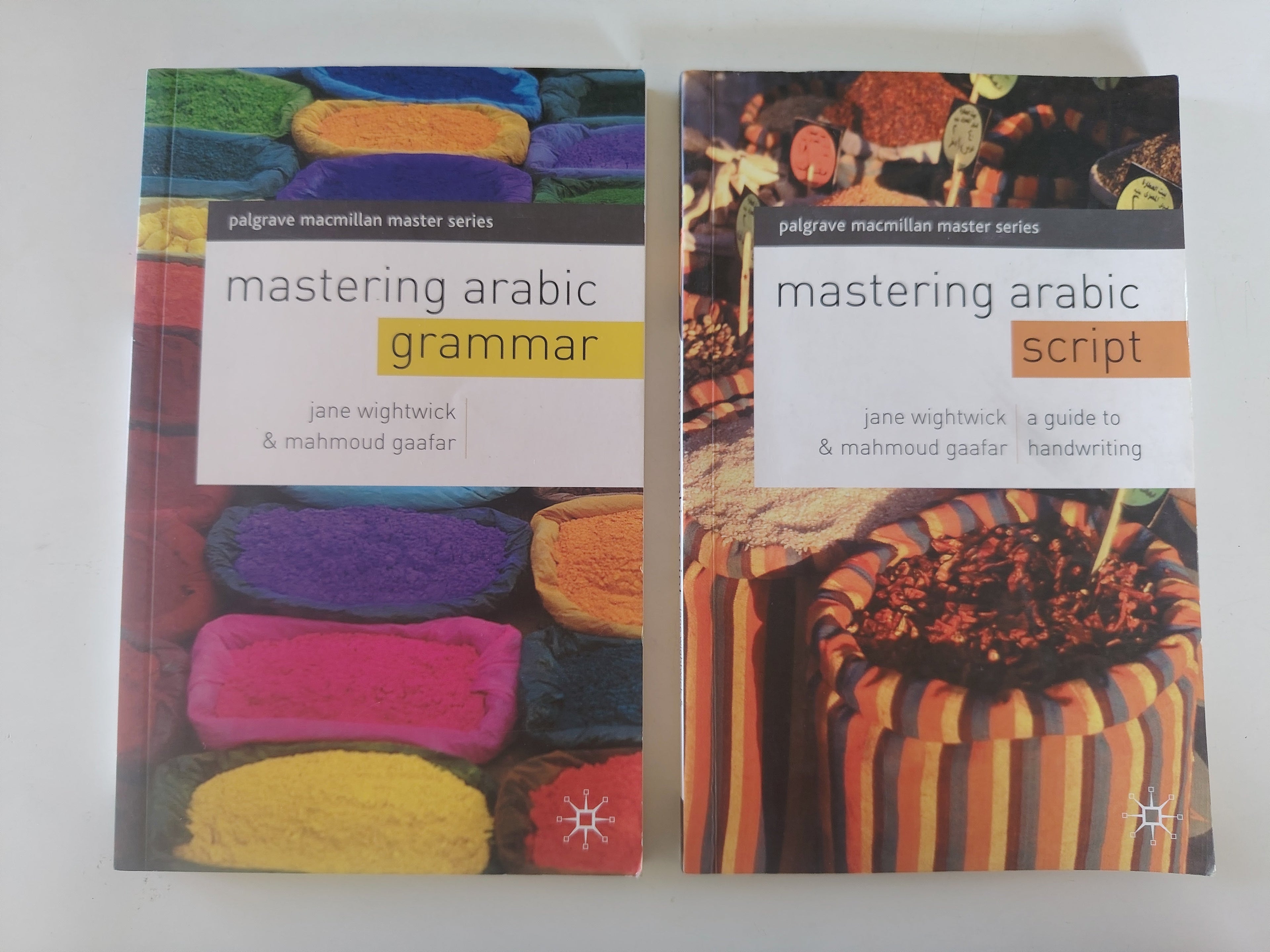 Mastering Arabic Grammar and Mastering Arabic Script by Jane Wightwick & Mahmoud Gaafar Palgrave macmillan master series 2005