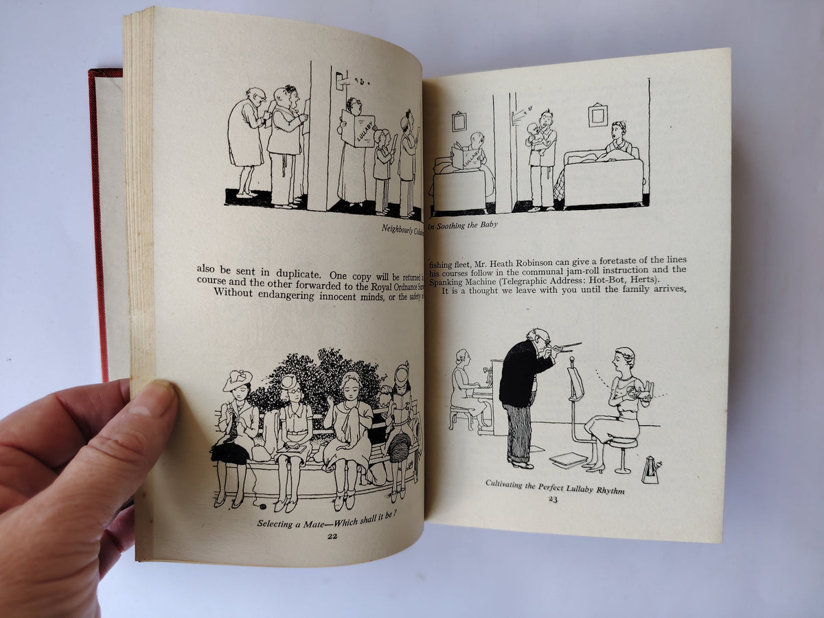 How to Run a Communal Home by W Heath Robinson & Cecil Hunt Published by Hutchinson c1940