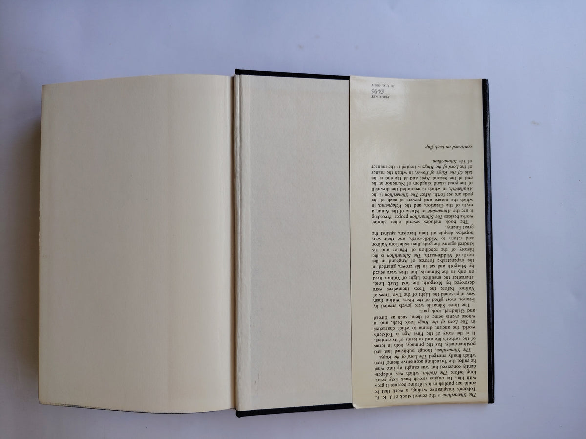 The Silmarillion by J R R Tolkien First Edition First Impression with map George Allen & Unwin 1977