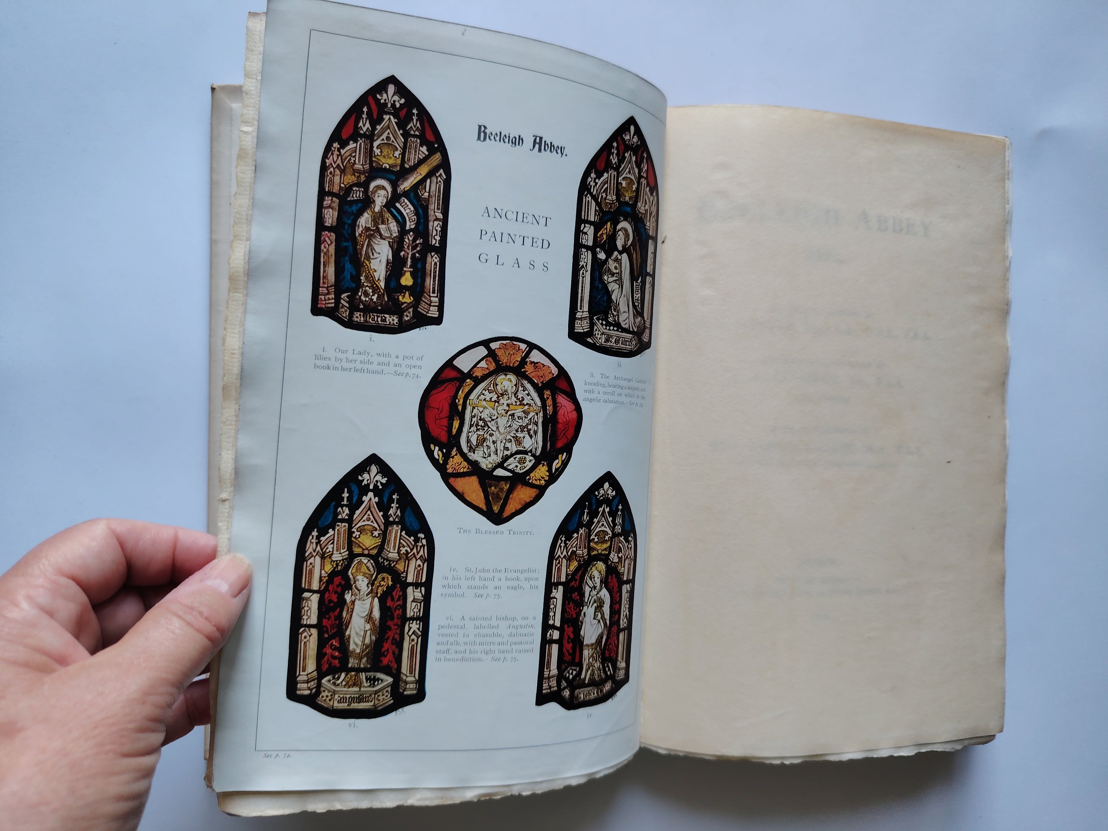 Beeleigh Abbey Essex R C Fowler and A W Clapham First Edition Book Published in 1922 with Fold Out Drawings
