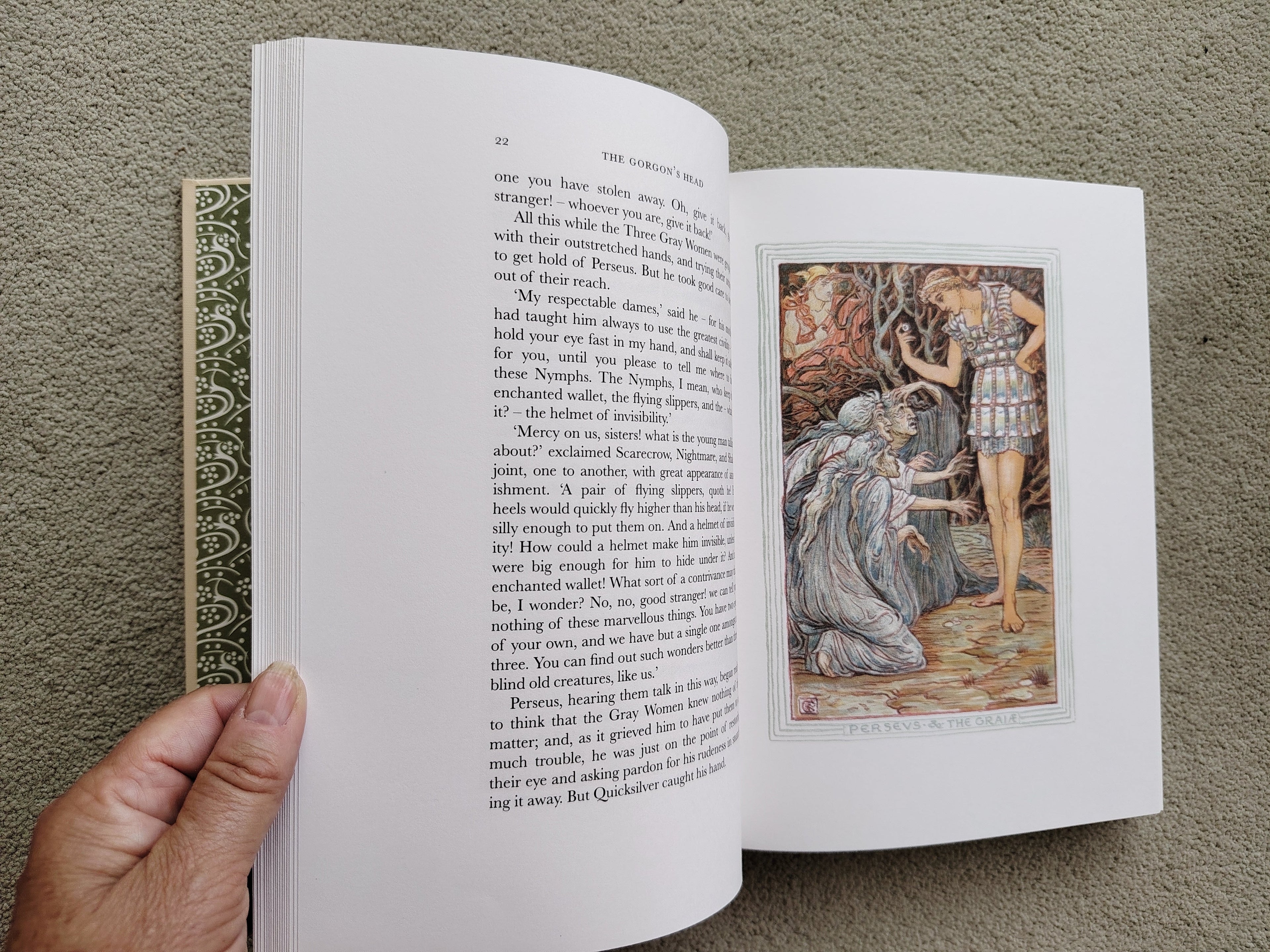 A Wonder Book for Girls & Boys by Nathaniel Hawthorne with 60 Designs by Walter Crane The Folio Society 2008 in Slipcase