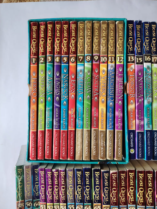 Beast Quest Series by Adam Blade 79 Children's Paperback Books, One Sealed Set of Three