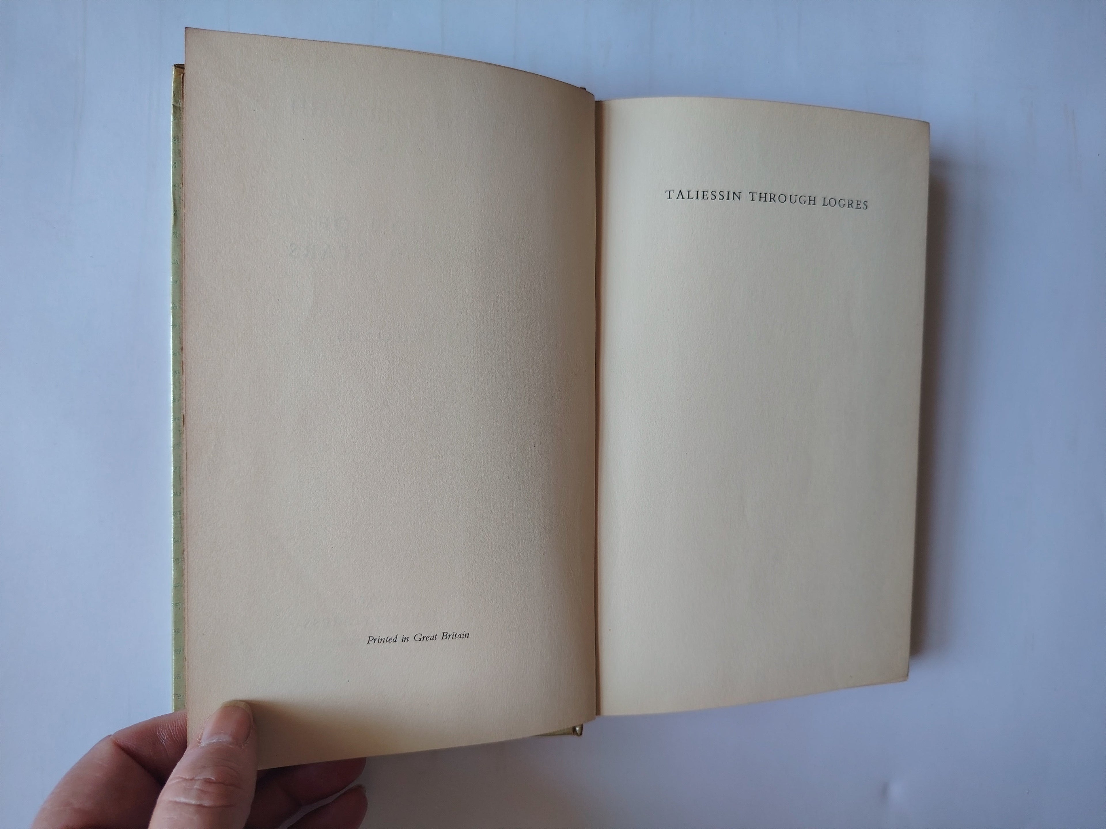 Taliessin Through Logres and The Region of the Summer Stars by Charles Williams Library Binding 1954