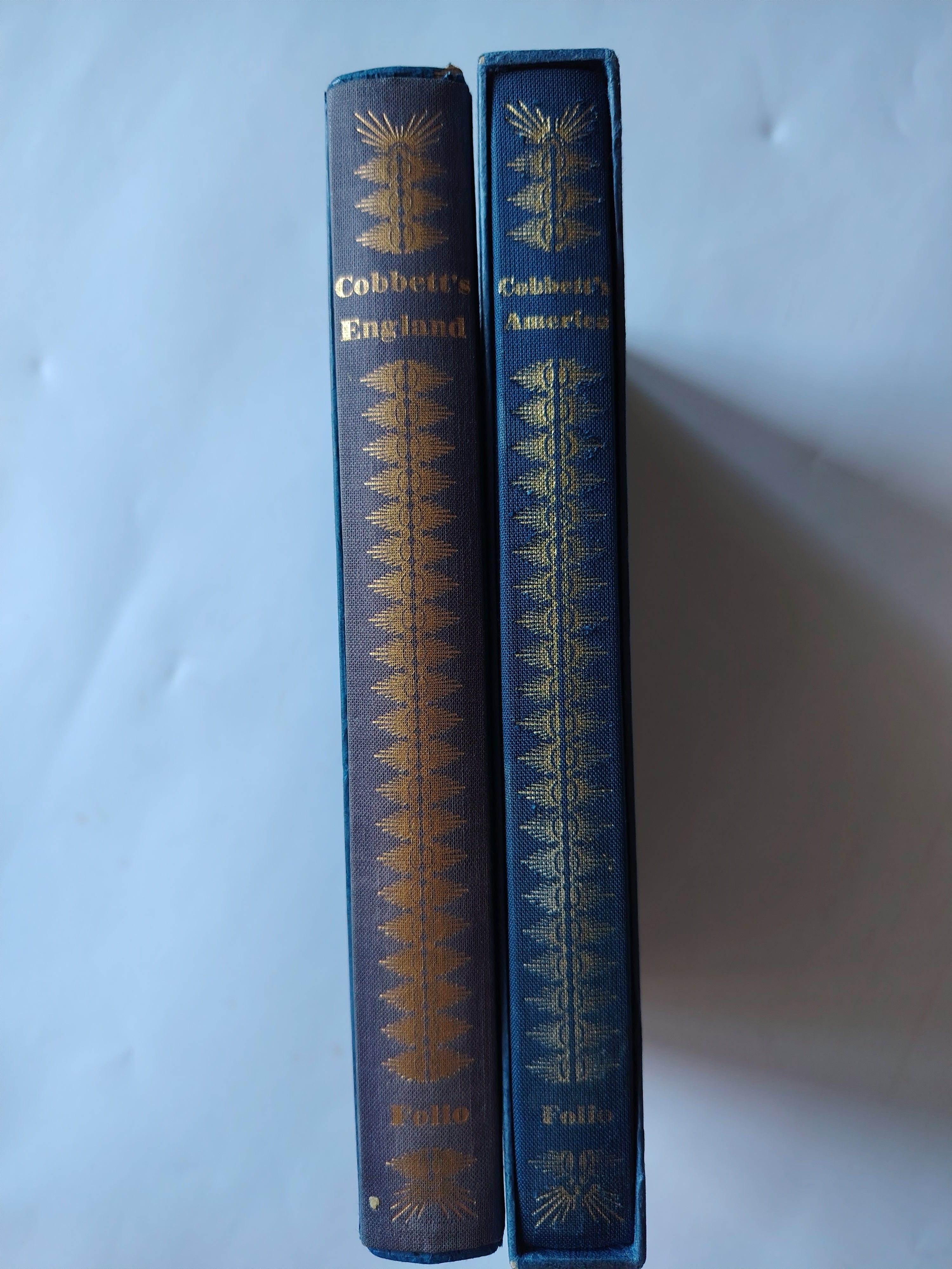 Cobbett's England and Cobbetts's America William Cobbett The Folio Society Books with Slipcases 1968 and 1985