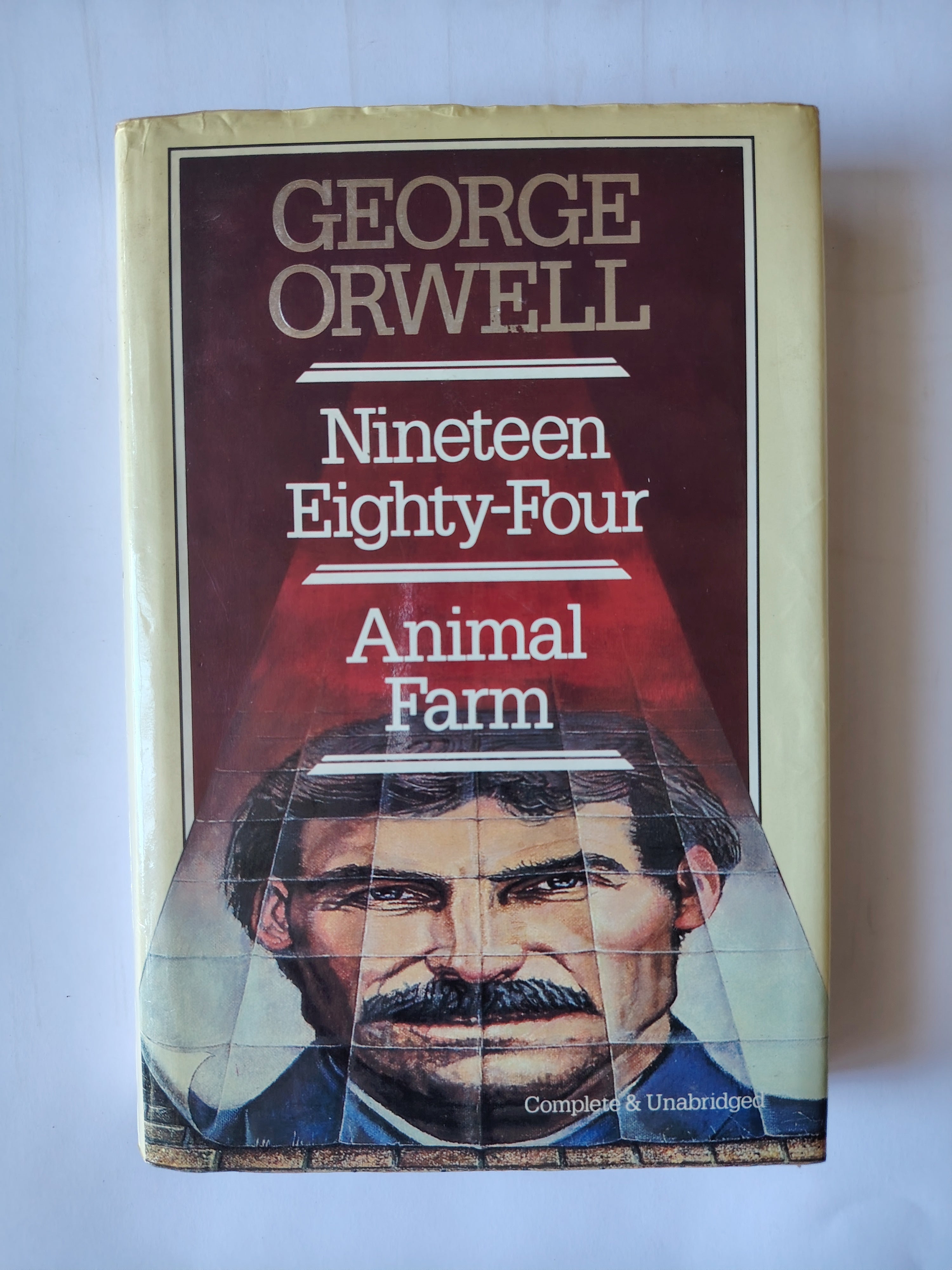George Orwell Nineteen Eighty-Four and Animal Farm Complete and Unabridged Chancellor Press Published in 1984