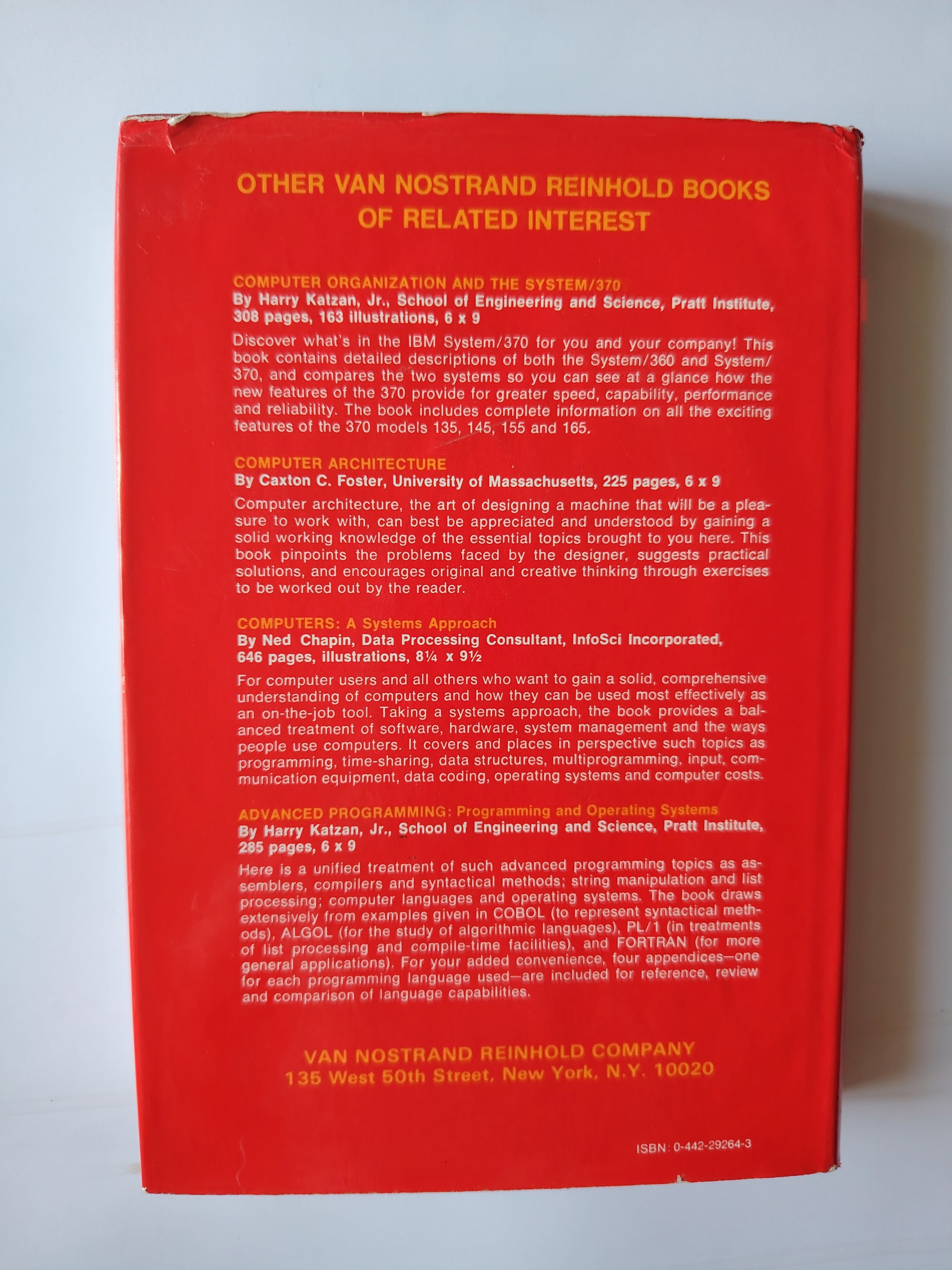 The Psychology of Computer Programming by Gerald M Weinberg Computer Science Series 1971 Hardback Book