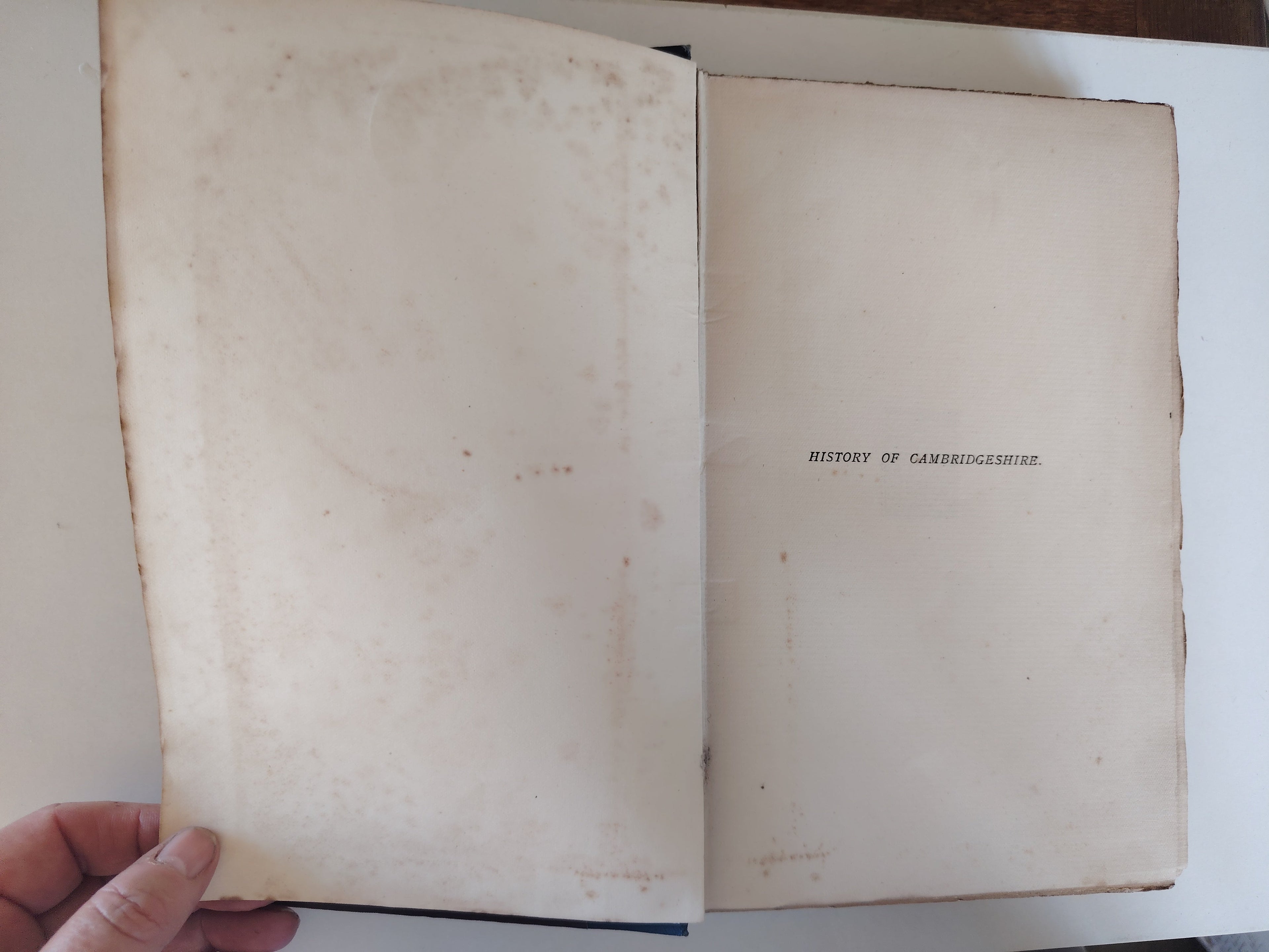 A History of Cambridgeshire by Rev Edward Conybeare Popular County Histories Published in 1897
