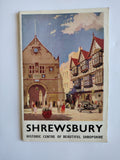 Shrewsbury Historic Centre of Beautiful Shropshire Illustrated Booklet