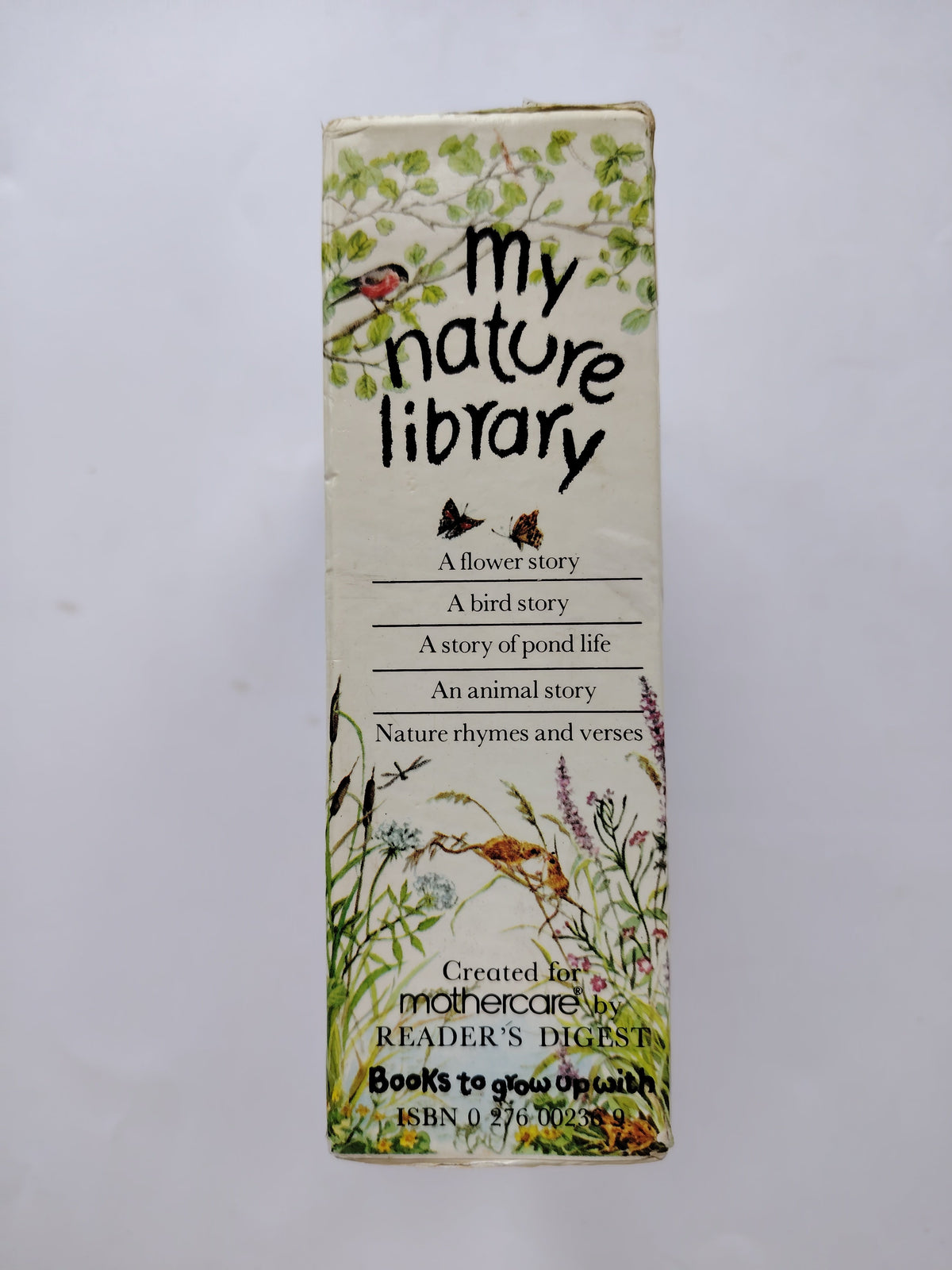 My Nature Library Reader's Digest and Mothercare Box Set of Five Small Illustrated Books in 1984