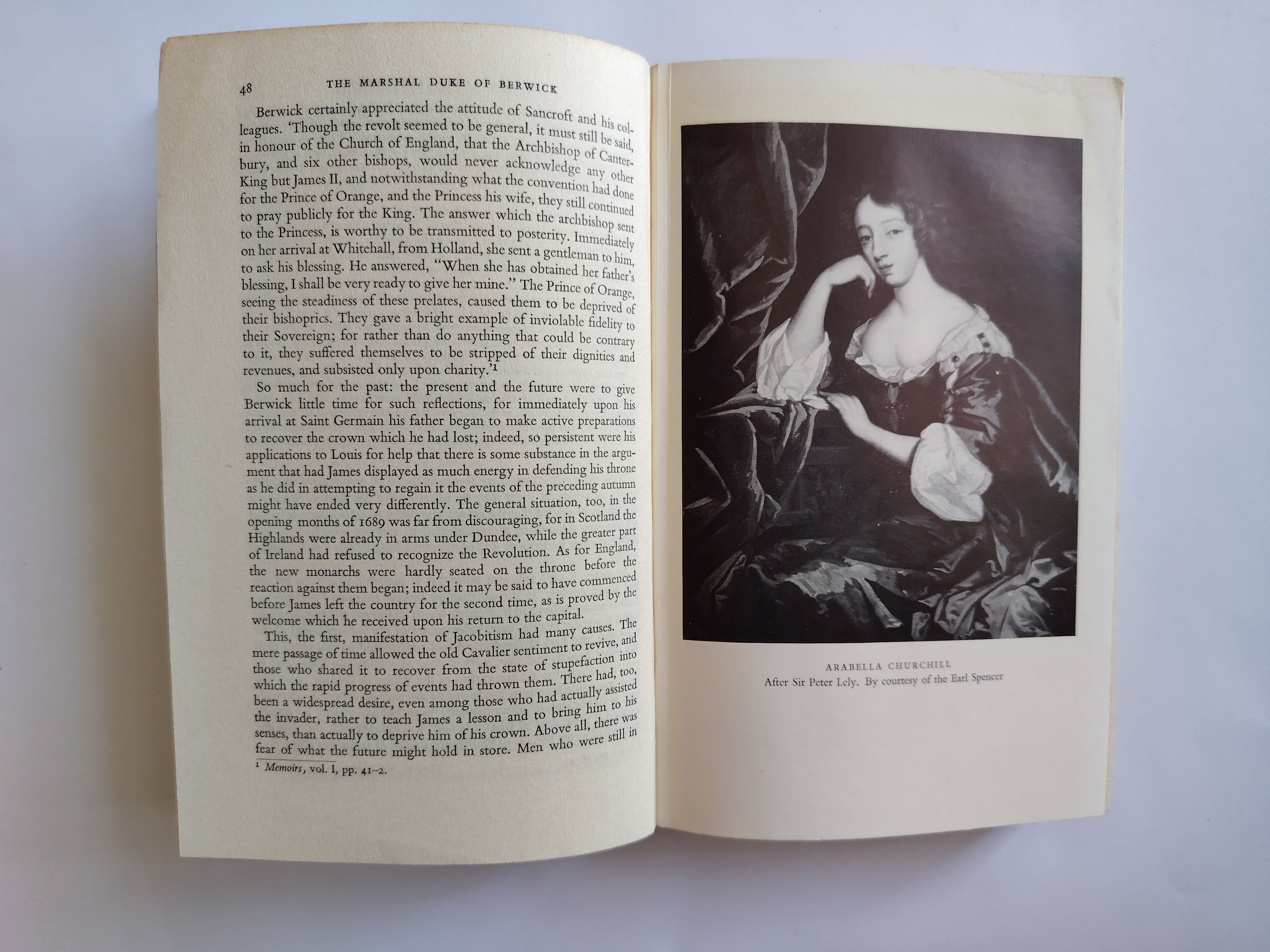 The Marshal Duke of Berwick The picture of an age Sir Charles Petrie First Edition 1953