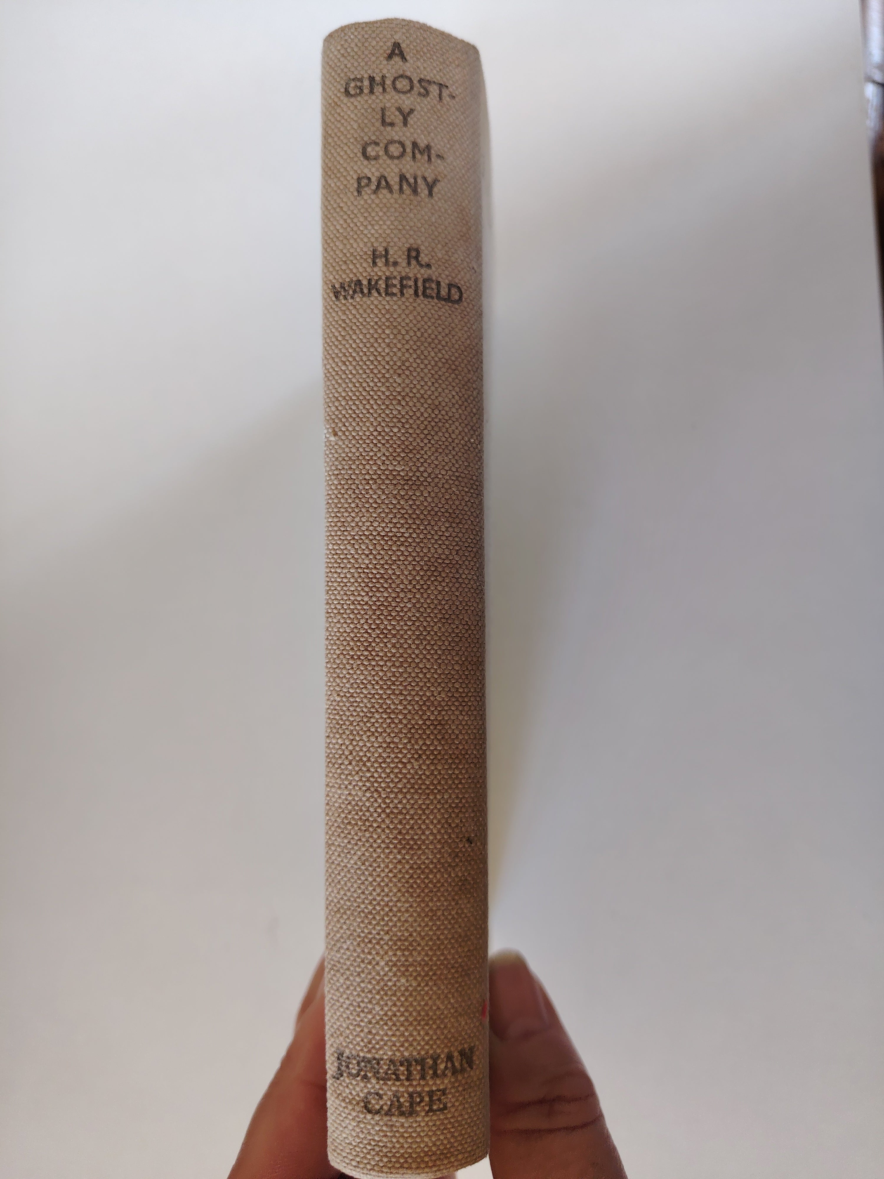A Ghostly Company A Book of Ghost Stories by H R Wakefield Author of Ghost Stories First Edition 1935