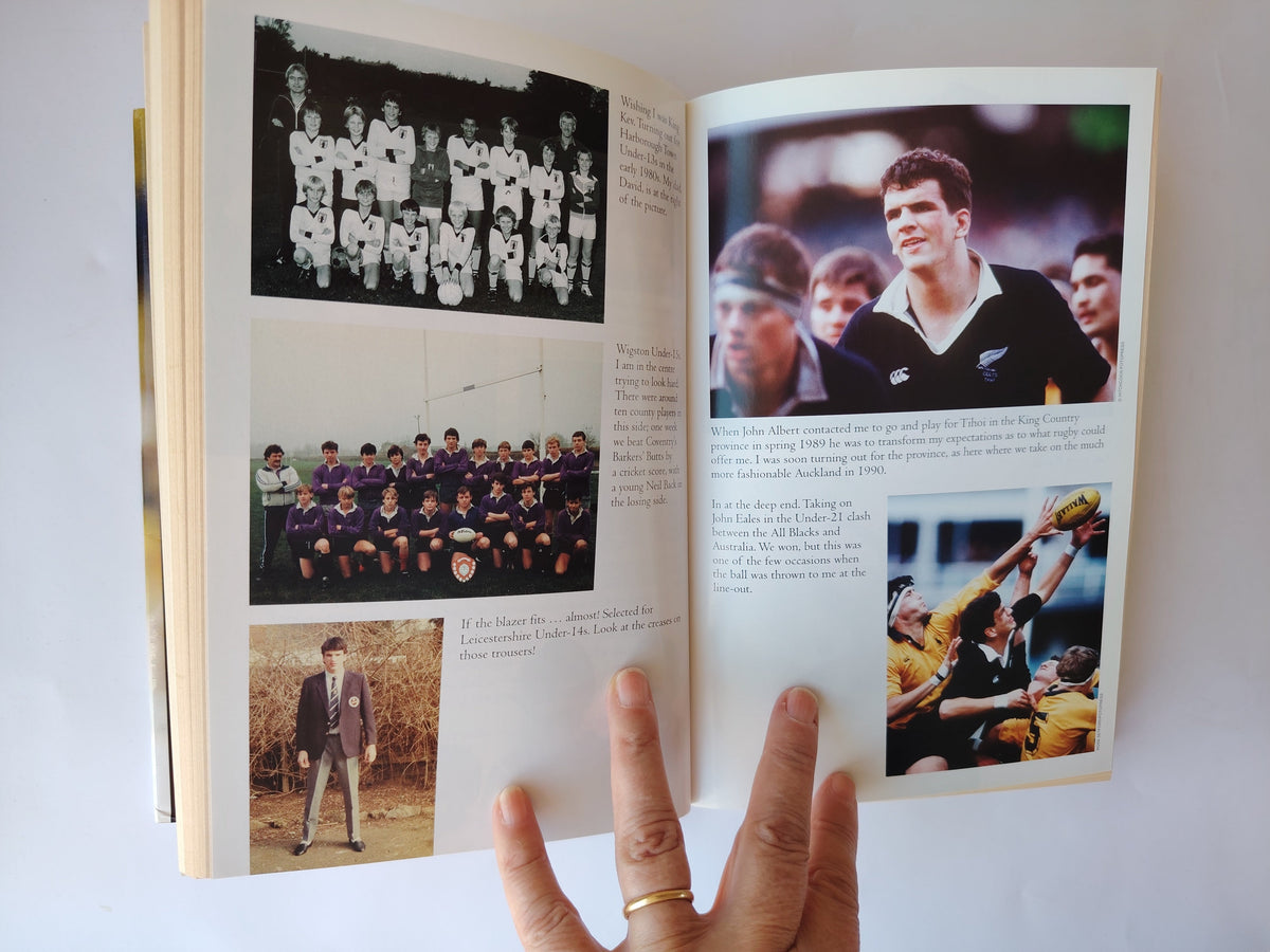 Martin Johnson The Autobiography SIGNED First Edition Book Rugby