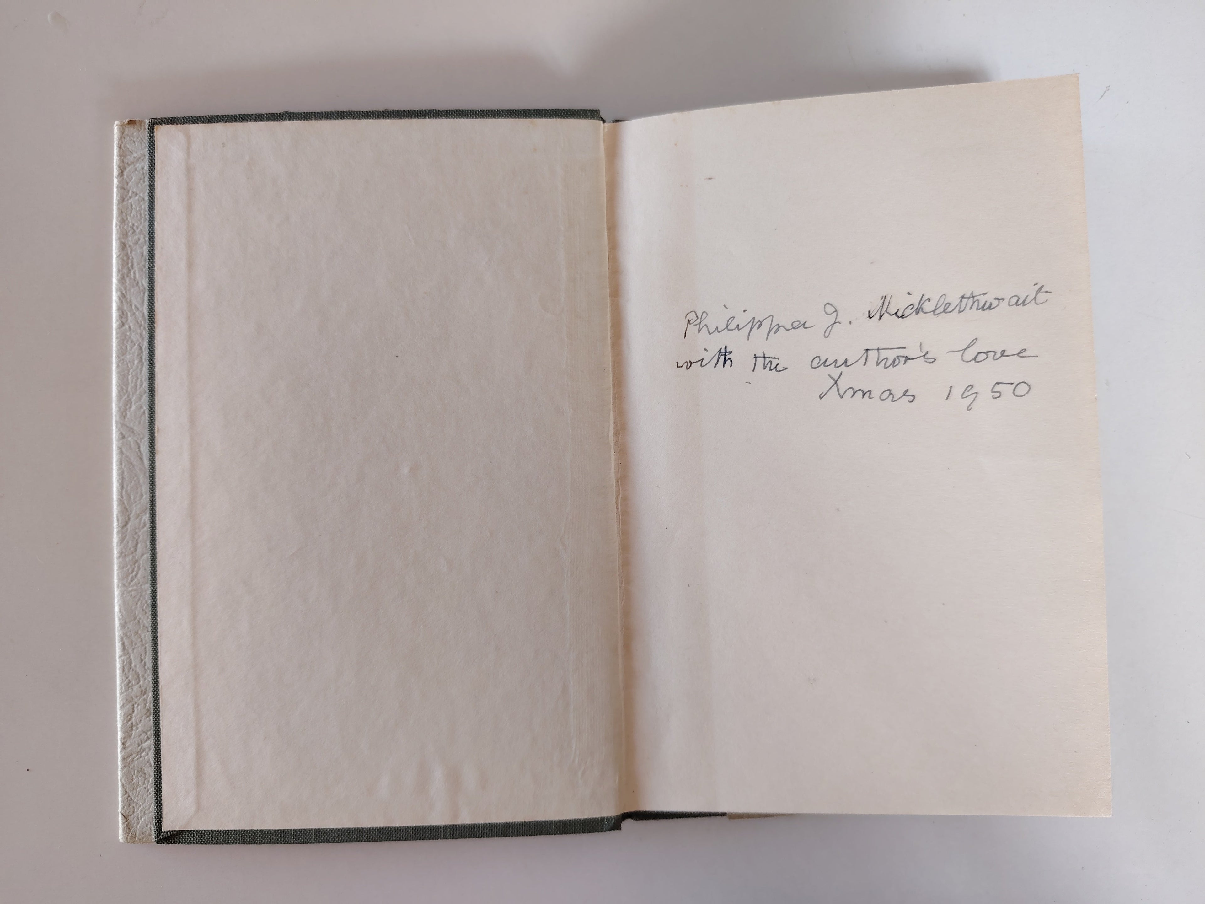 Roundelay Verses in Old French Forms by Maud Bosanquet RARE Book First Edition 1950 with hand written dedication from the  author