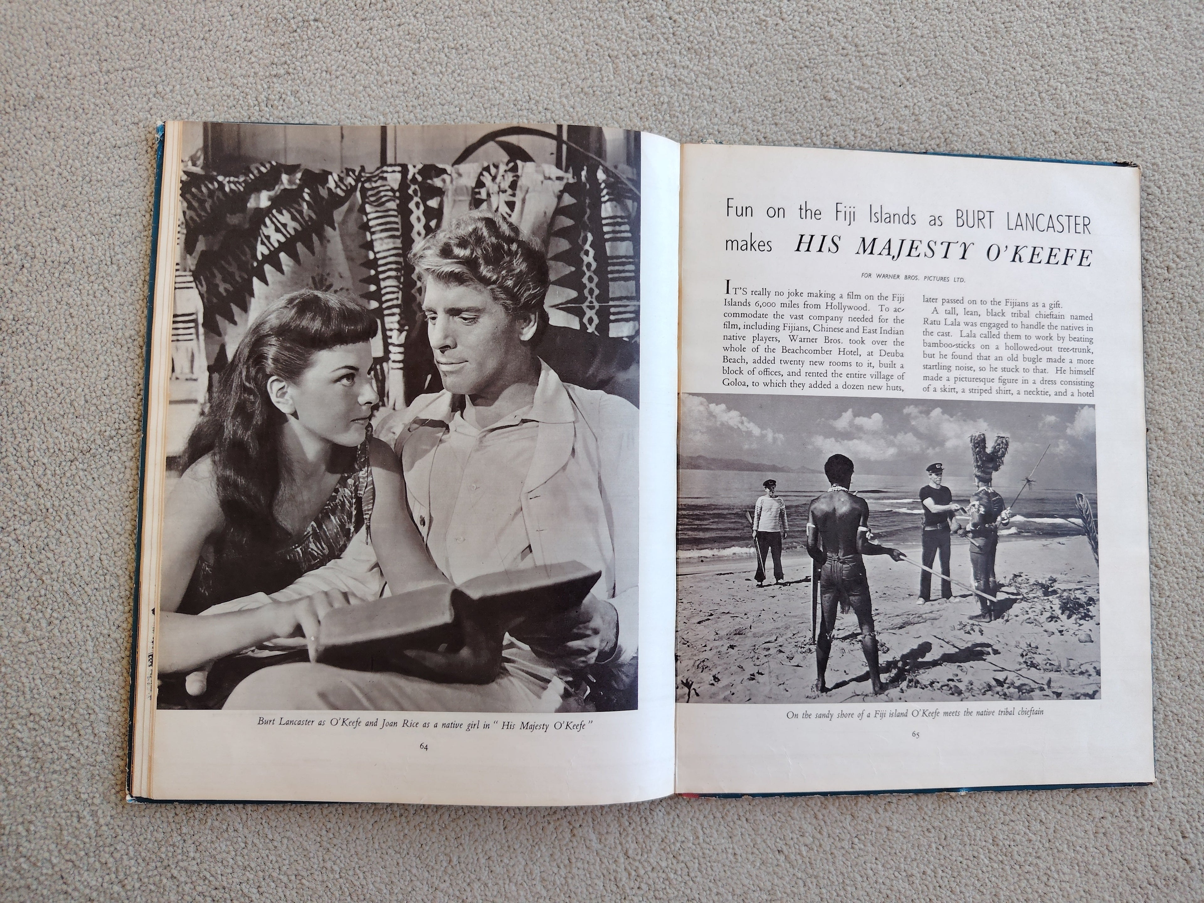 The Boys' and Girls' Cinema Clubs Annual Gene Kelly Front Cover Undated