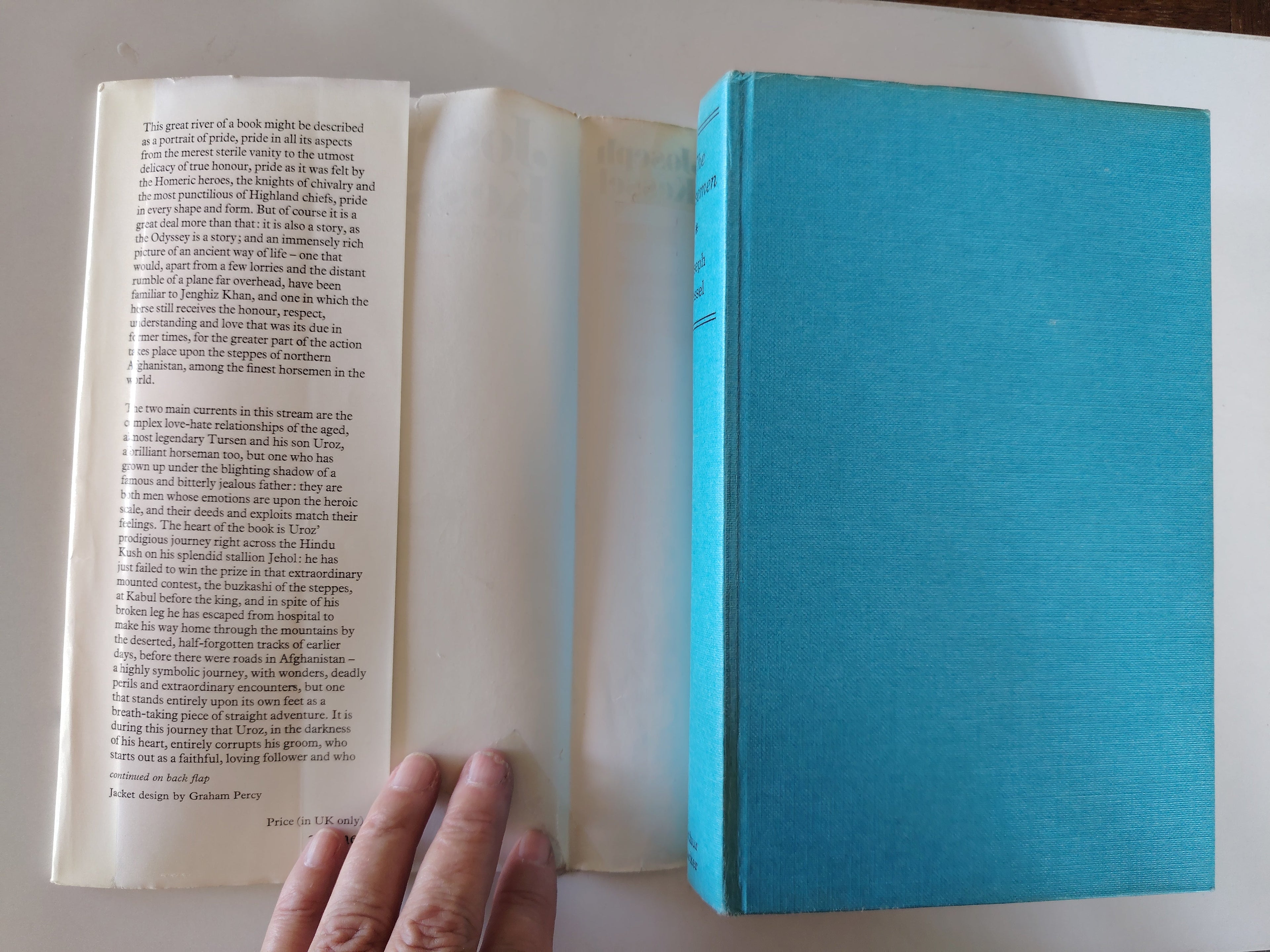 The Horsemen by Joseph Kessel Translated from the French by Patrick O'Brian First UK Edition 1968