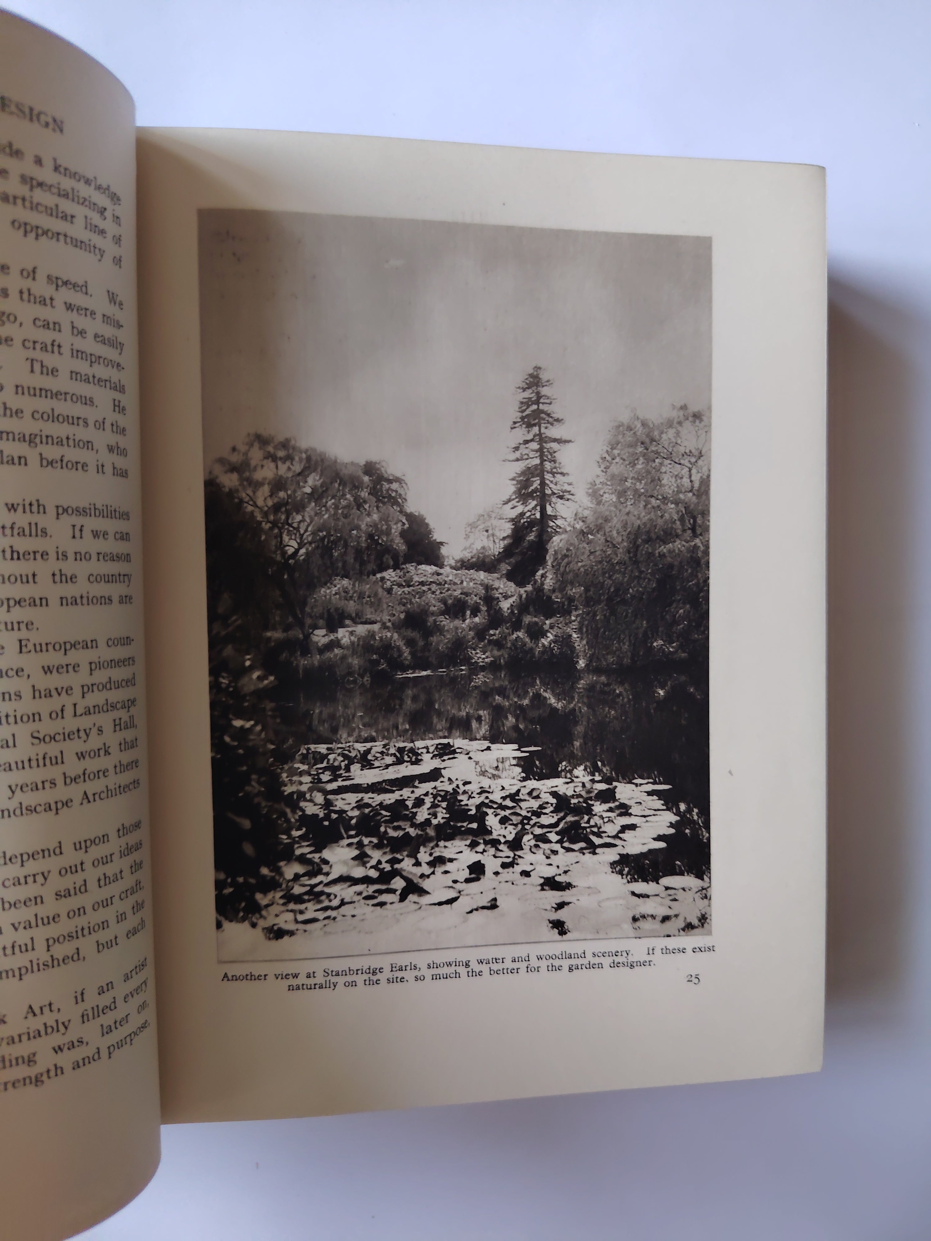Landscape Gardening, Planning - Construction Planting by Richard Sudell First Edition Illustrated Book from 1933