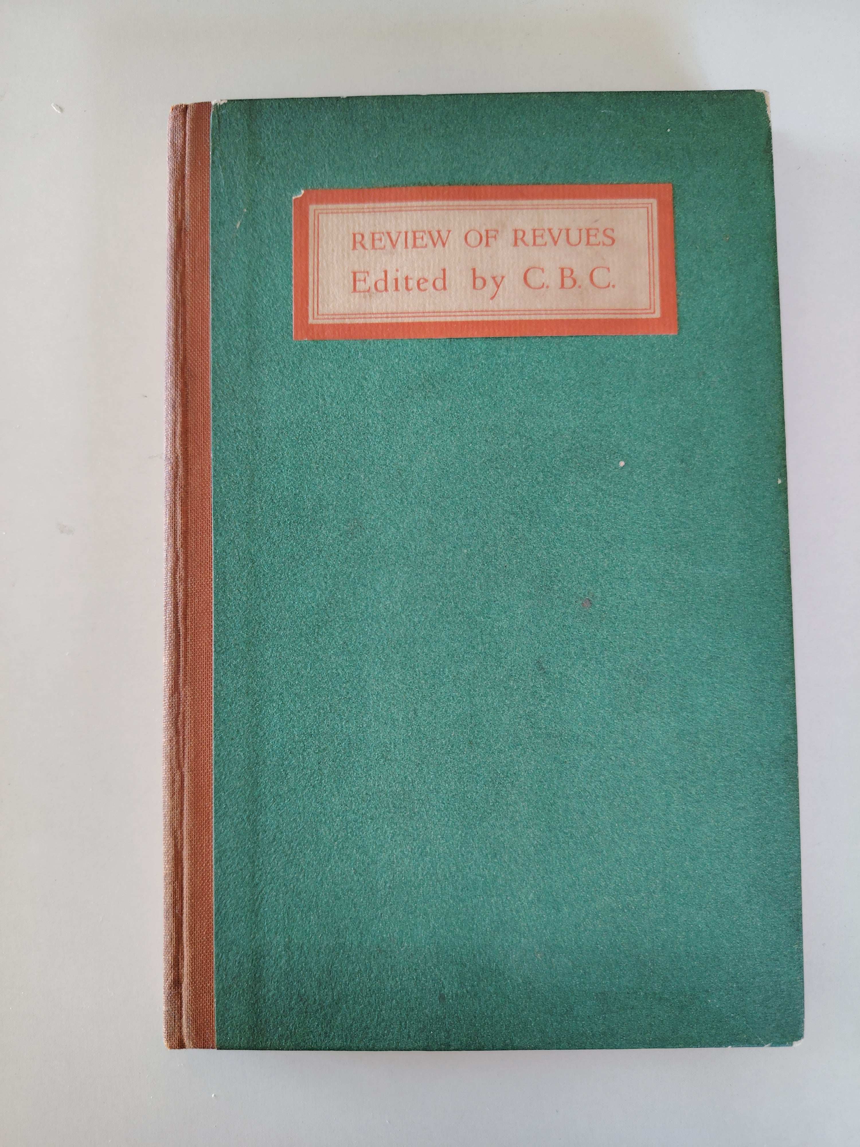 Review of Revues Edited by CBC Charles B Cochran 1930 Illustrated Theatre
