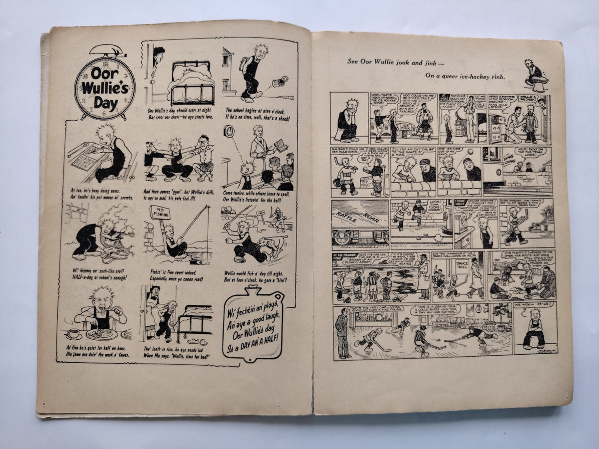 Oor Wullie, Your Wullie, A'body's Wullie Dudley D Watkins D C Thomson & Co Ltd 1959