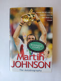 Martin Johnson The Autobiography SIGNED First Edition Book Rugby