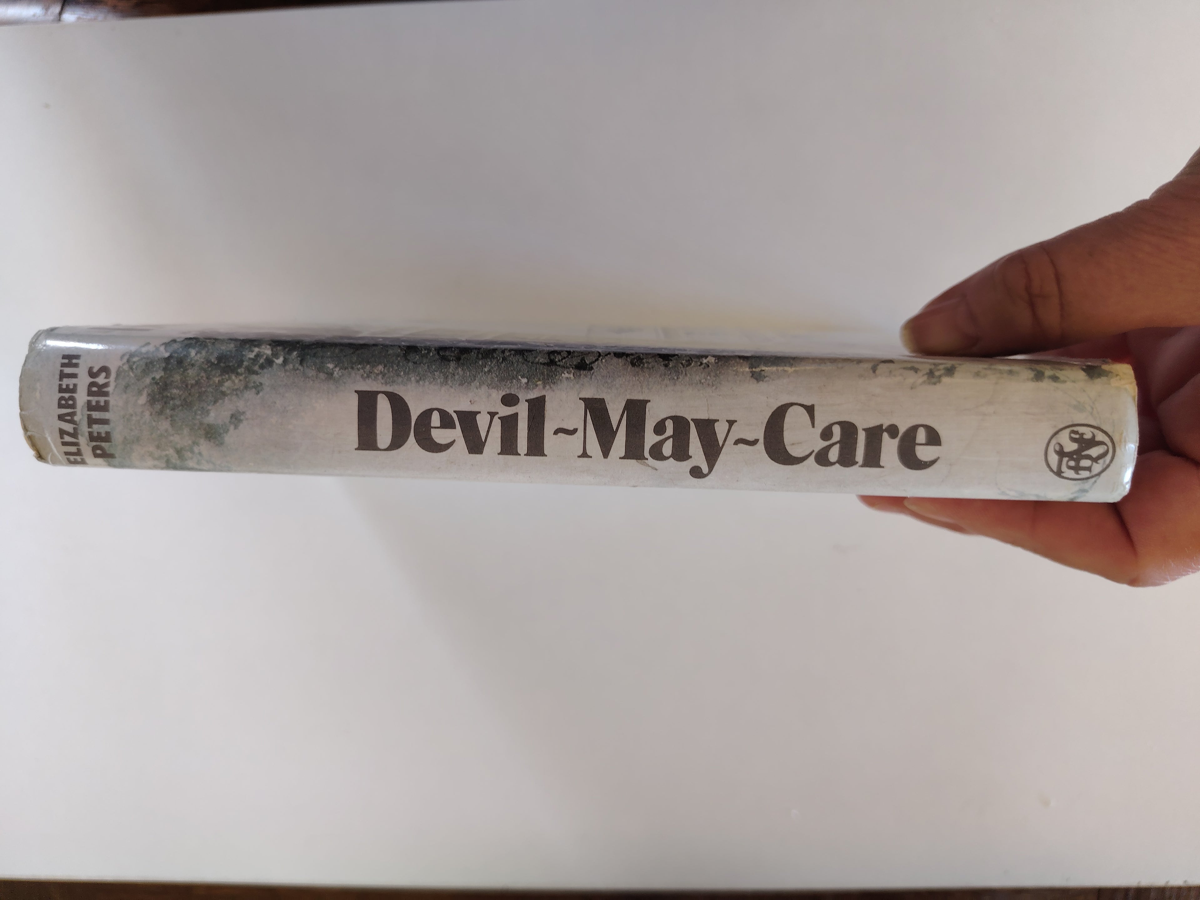 Devil-May-Care by Elizabeth Peters The Romance Book Club 1979 Jacket Design by Michael Taylor