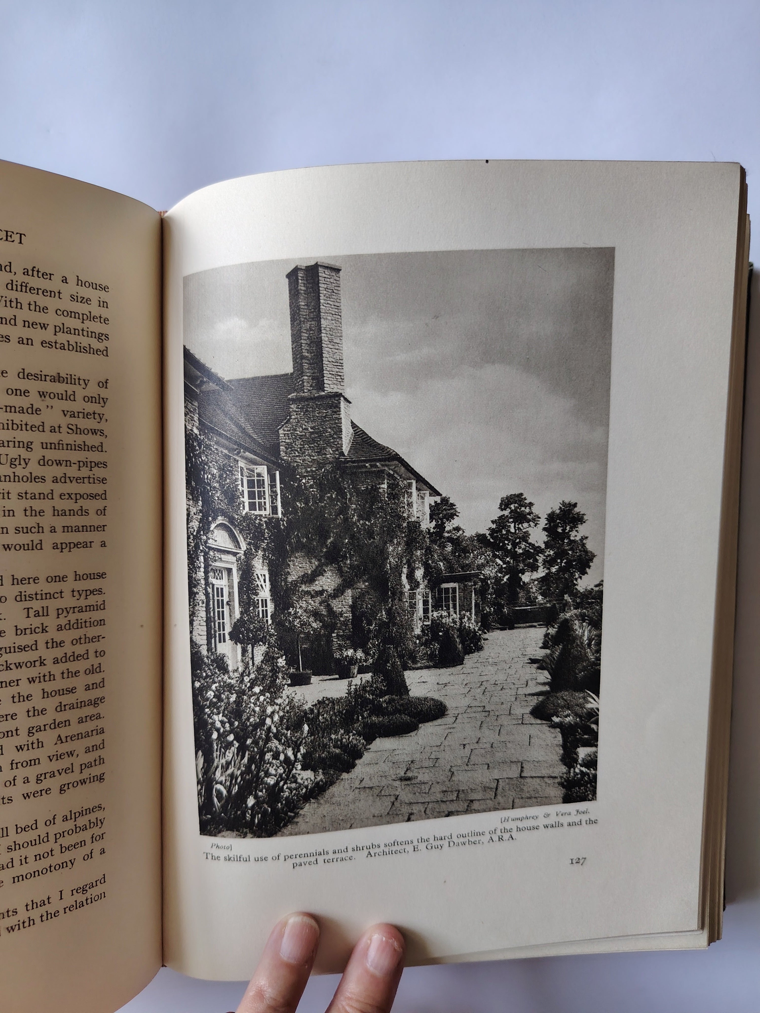 Landscape Gardening, Planning - Construction Planting by Richard Sudell First Edition Illustrated Book from 1933