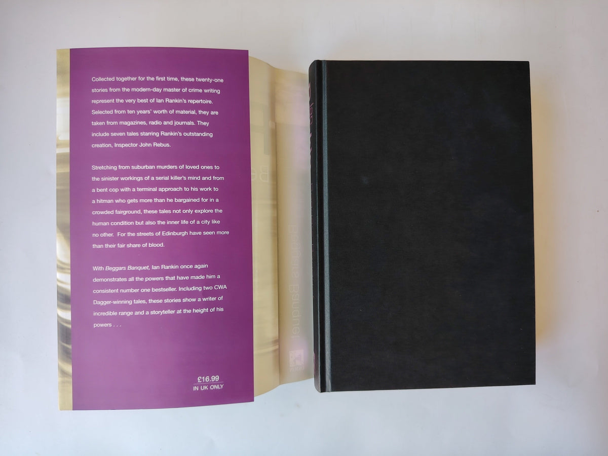 Beggars Banquet by Ian Rankin SIGNED First Edition First Impression Hardback Book 2002