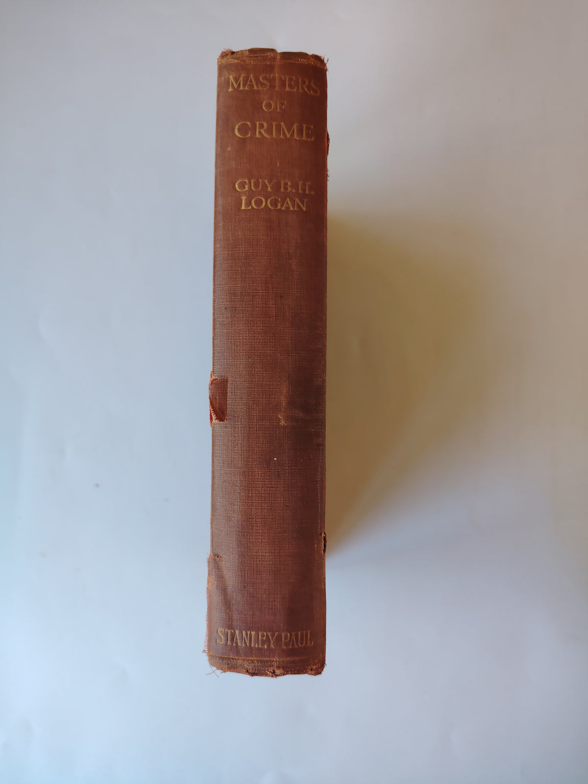 Masters of Crime Studies of Multiple Murders by Guy B H Logan First Edition Book 1928