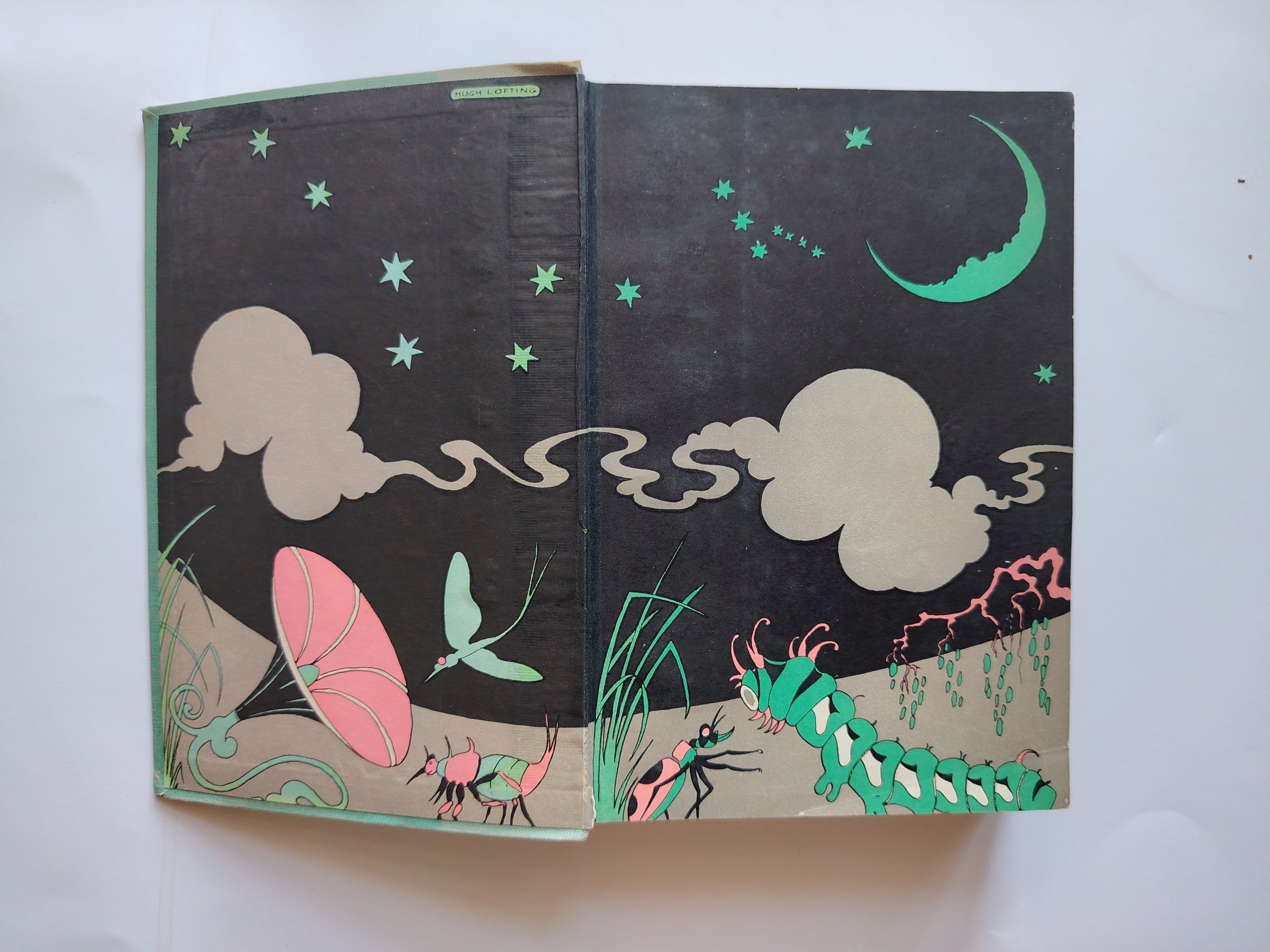 Doctor Doolittle's Garden Illustrated Hardback Book Hugh Lofting 10th Impression 1943