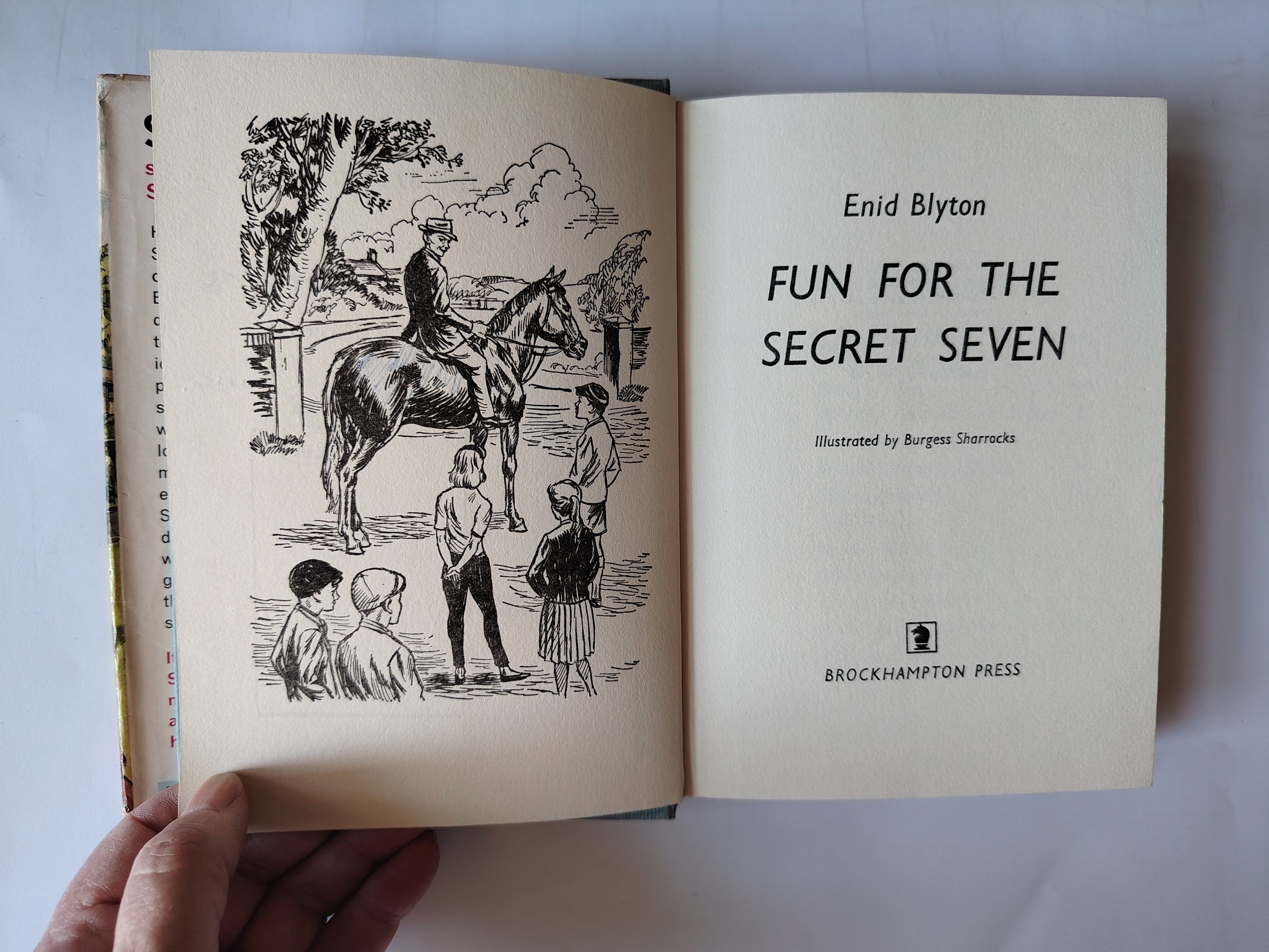 Fun for the Secret Seven First Edition with Dustjacket 1963 Enid Blyton
