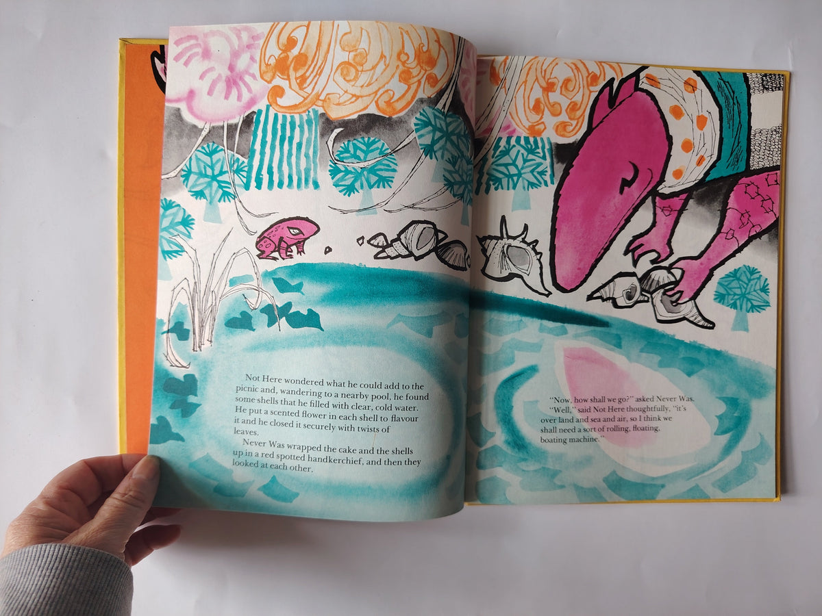 Not Here and Never Was by Virginia Smith First Edition 1968 Illustrated Childrens Book