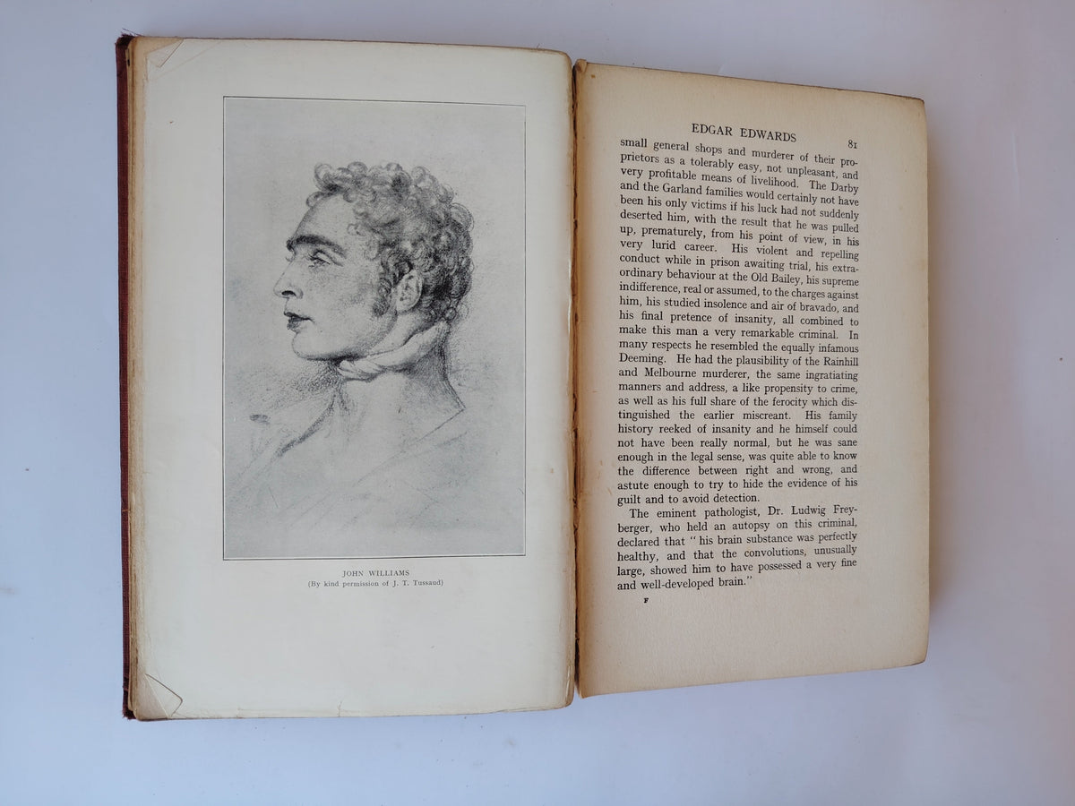 Masters of Crime Studies of Multiple Murders by Guy B H Logan First Edition Book 1928