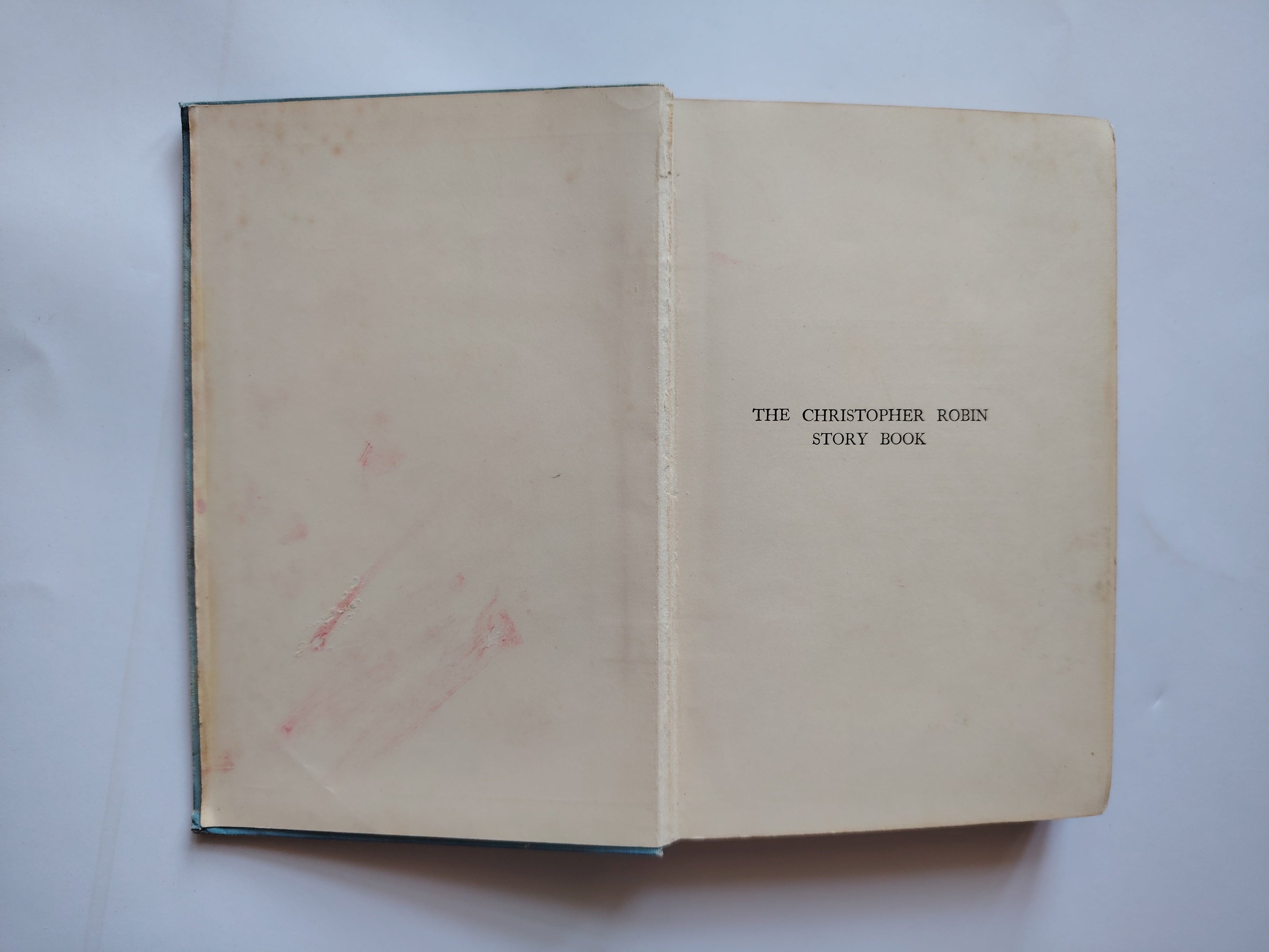 The Christopher Robin Story Book A A Milne First UK Edition 1929 Illustrated by Ernest H Shepard