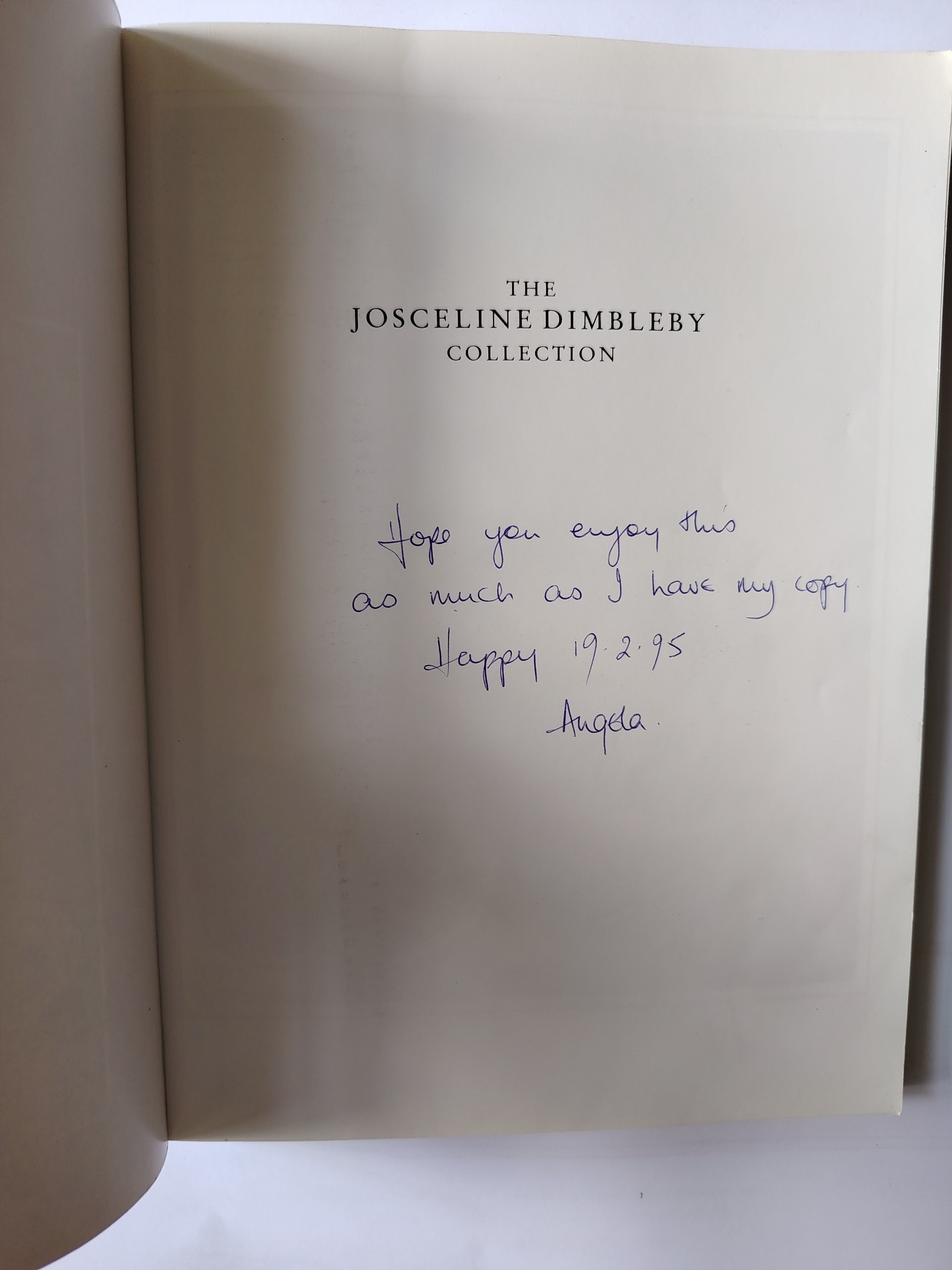 The Josceline Dimbleby Collection Over 300 Recipes from the Sainsbury Cookbooks 1993