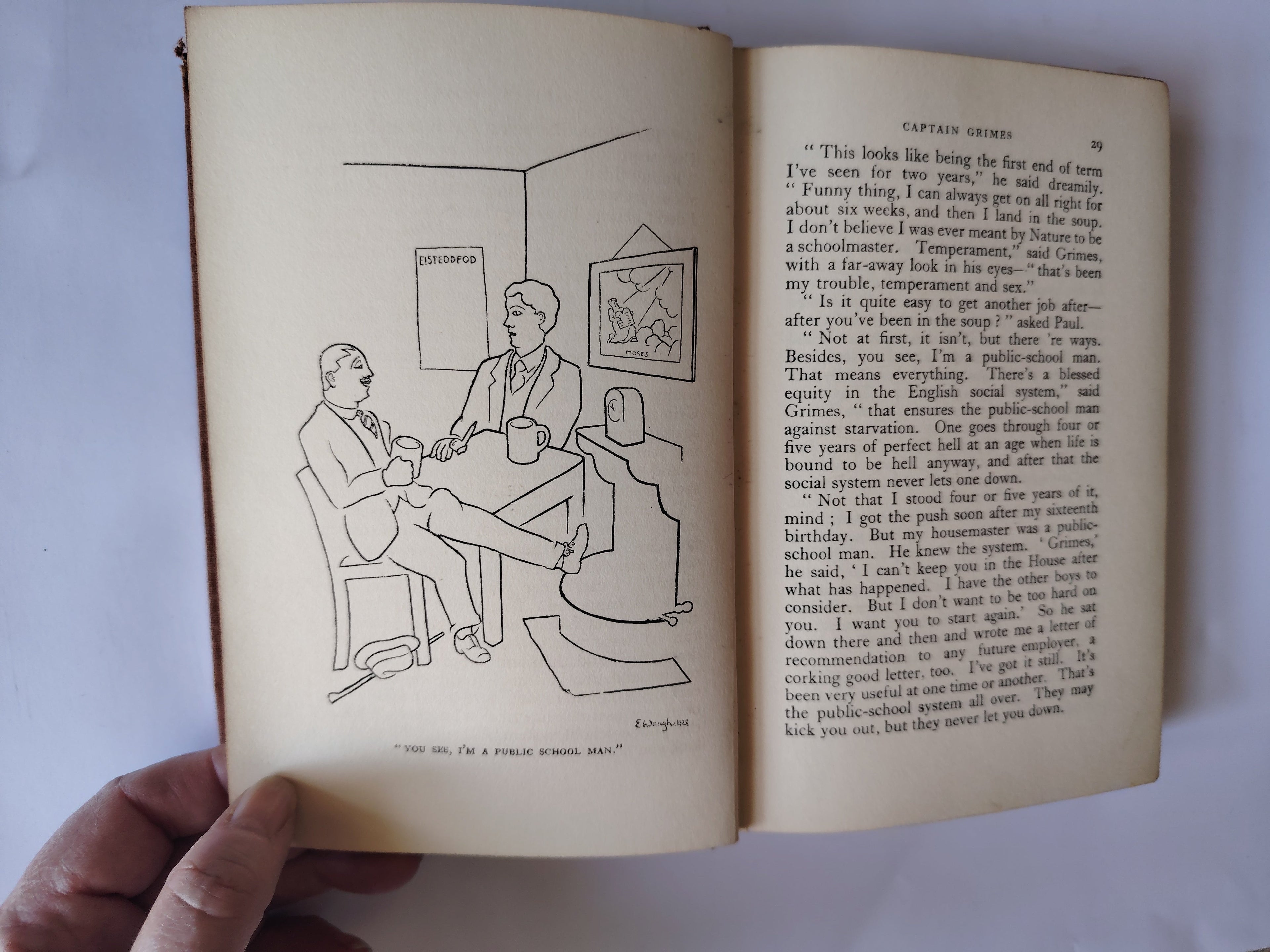 Decline and Fall by Evelyn Waugh An Illustrated Novelette Chapman & Hall Ltd 1935