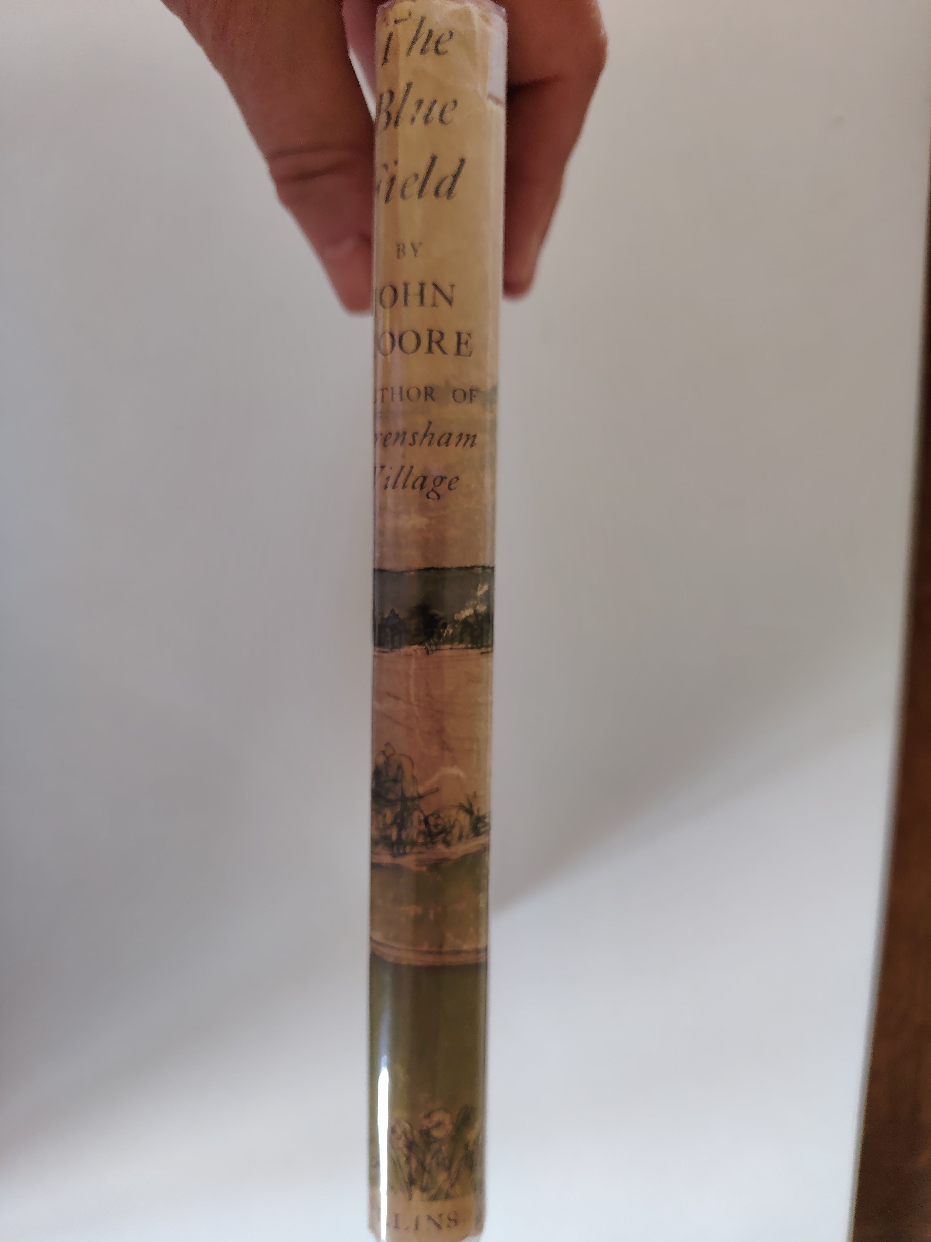 The Blue Field by John Moore First Edition Second Impression August 1949 with Dustjacket