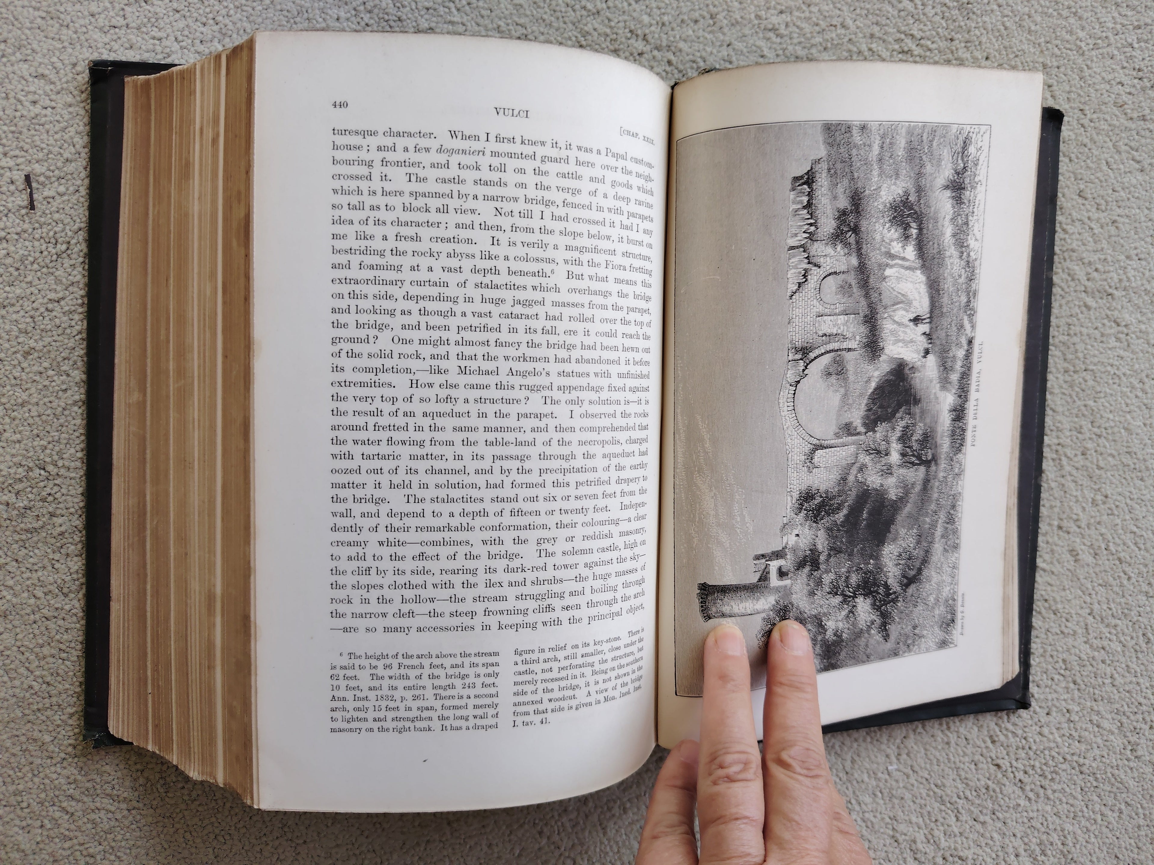 The Cities and Cemeteries of Etruria in Two Volumes by George Dennis Published by John Murray in 1883