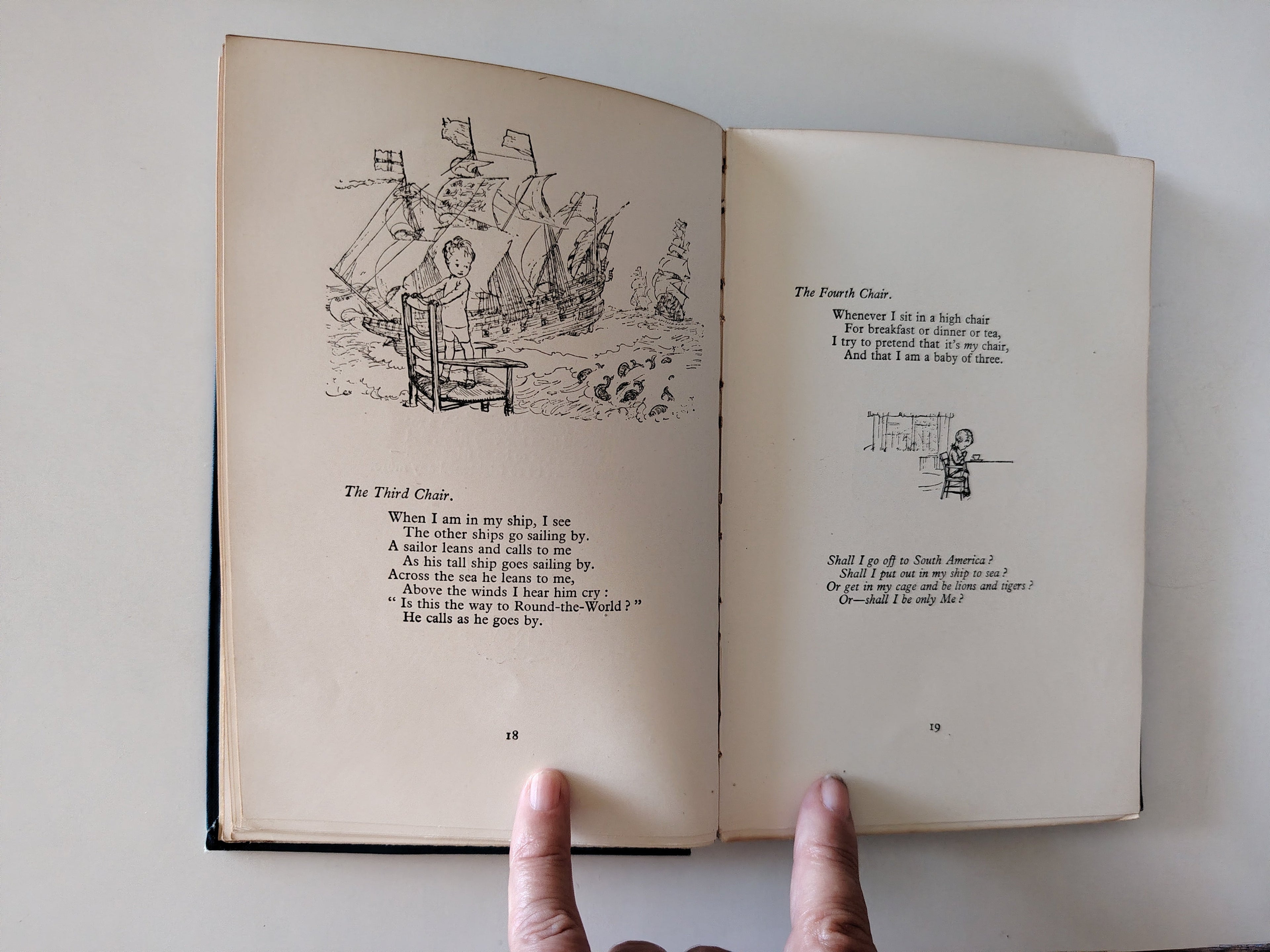 When We Were Very Young by A A Milne with Decorations by Ernest H Shepard Fourteenth Edition 1926