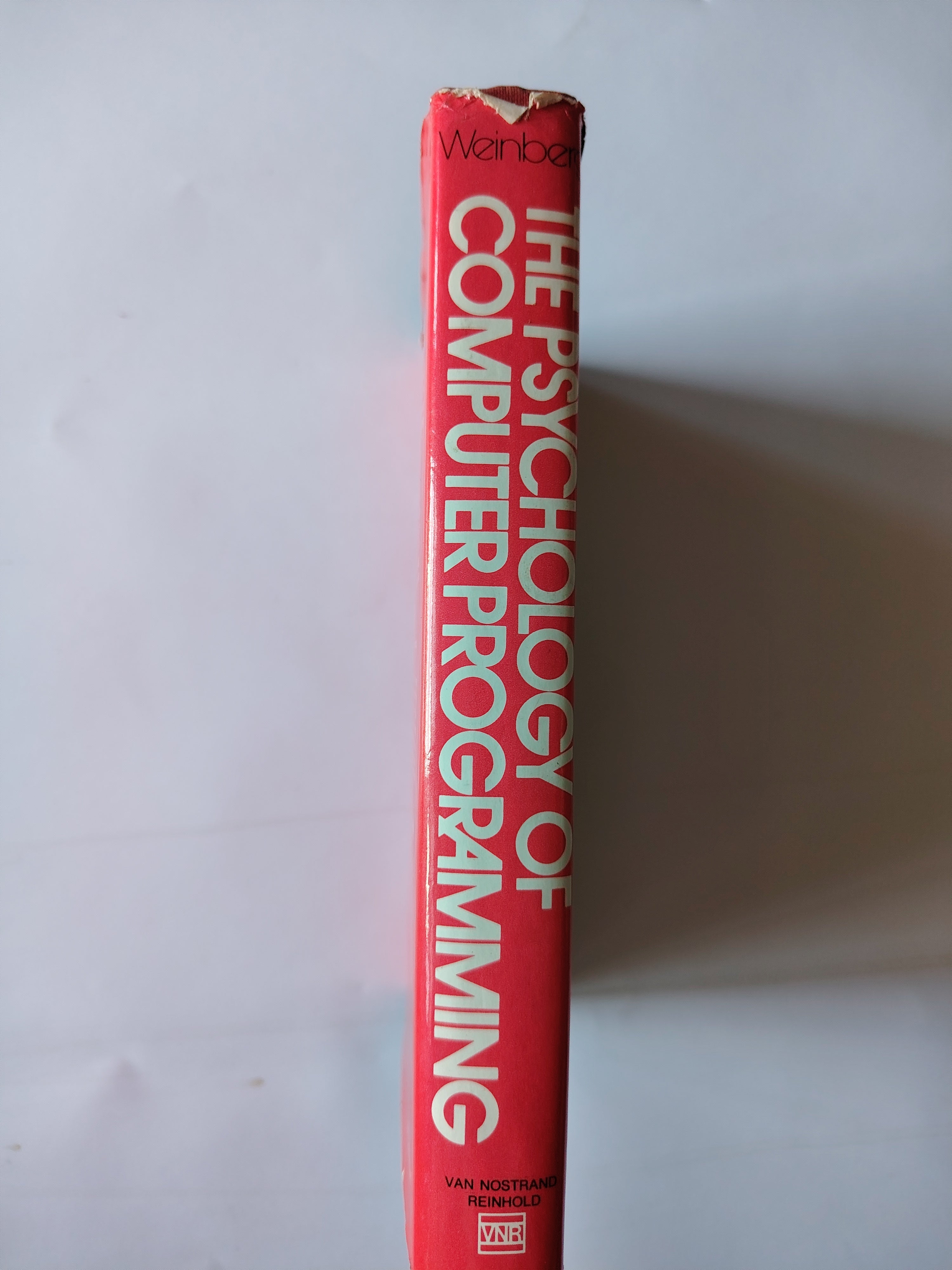 The Psychology of Computer Programming by Gerald M Weinberg Computer Science Series 1971 Hardback Book